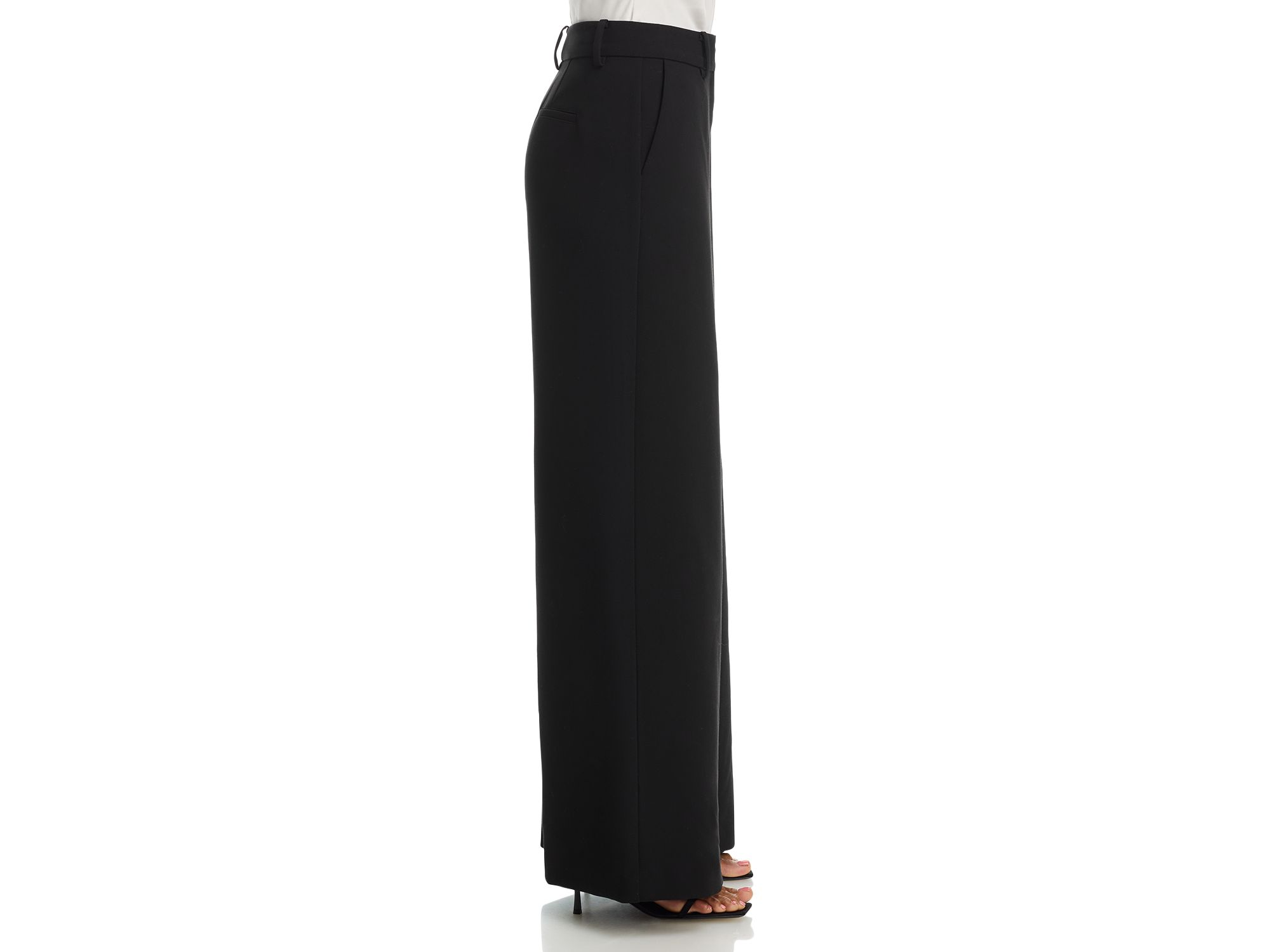 Azra Twill Wide Leg Pants — Image 5