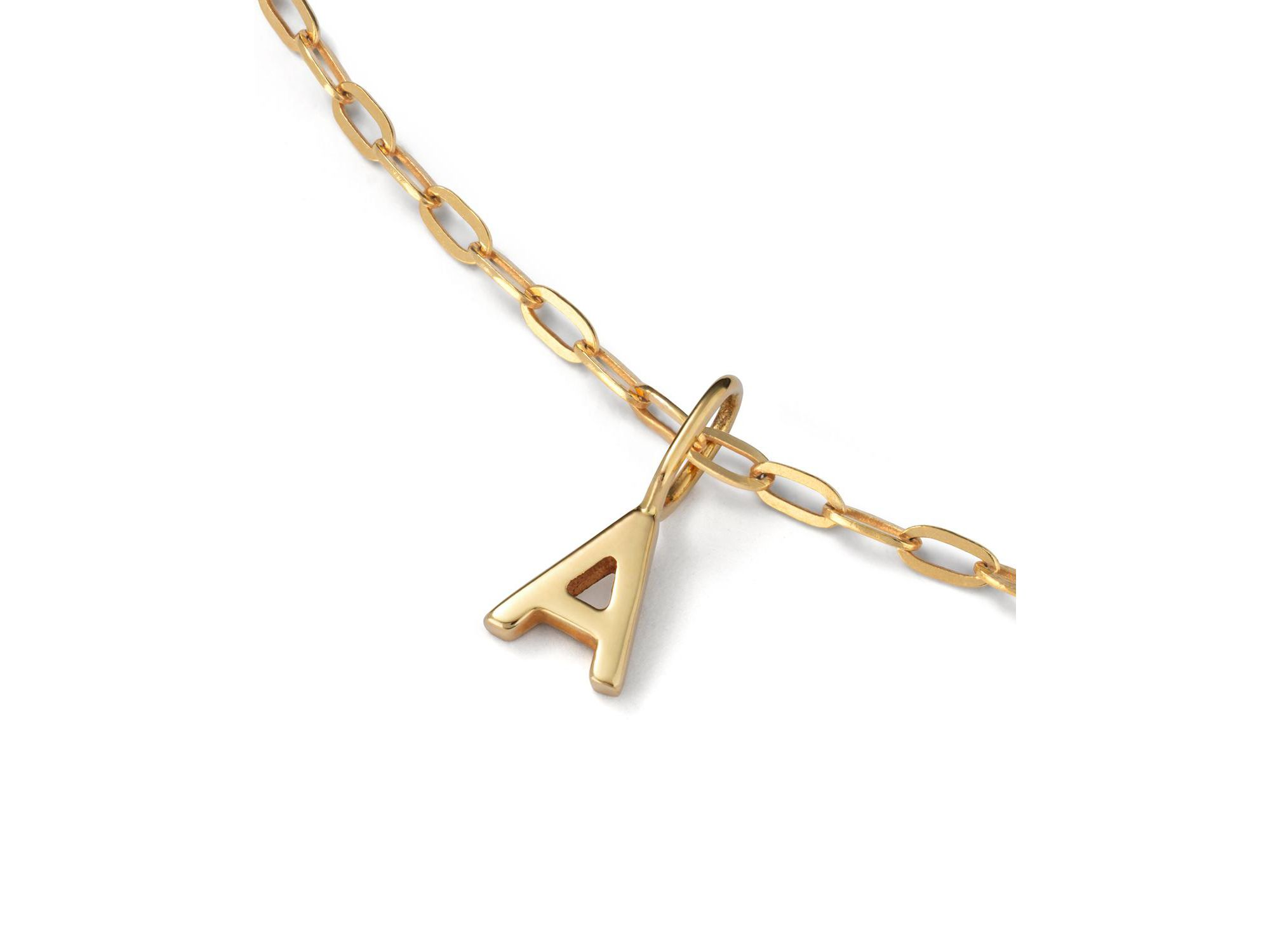 10K  Gold Letter Bracelet — Image 7