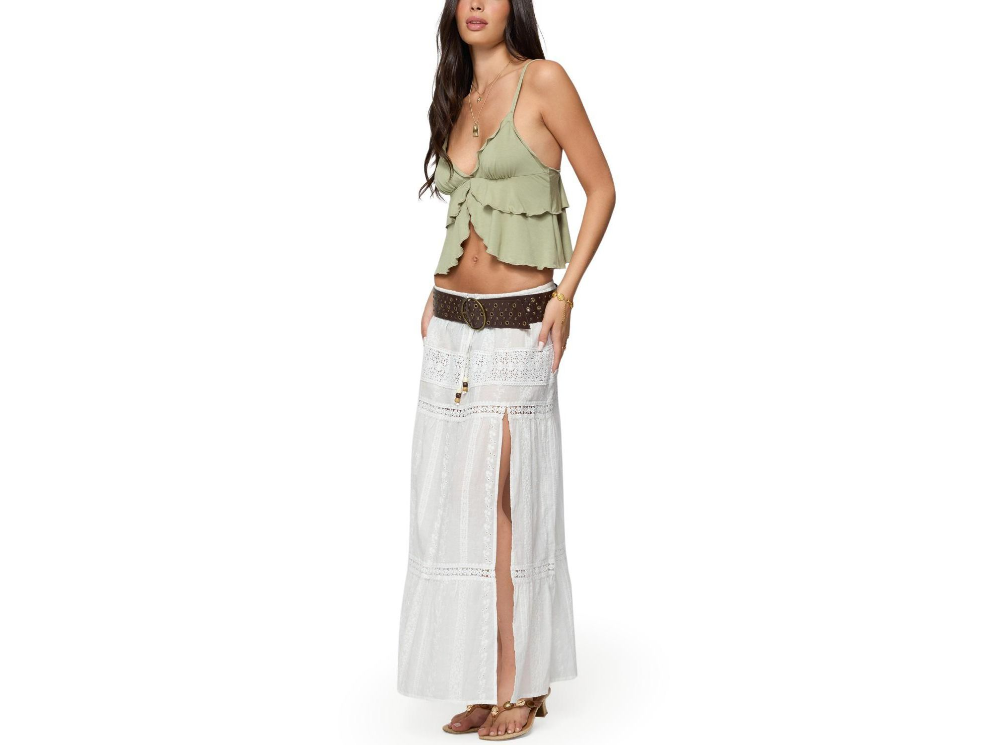 Kailan Ruffled Babydoll Top — Image 3