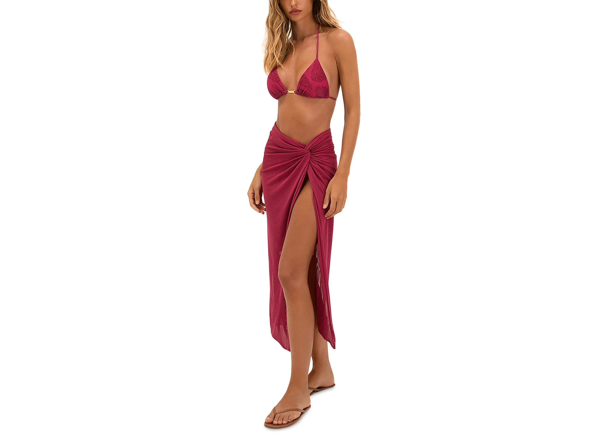 Karen Midi Skirt Swim Cover-Up - Image 1