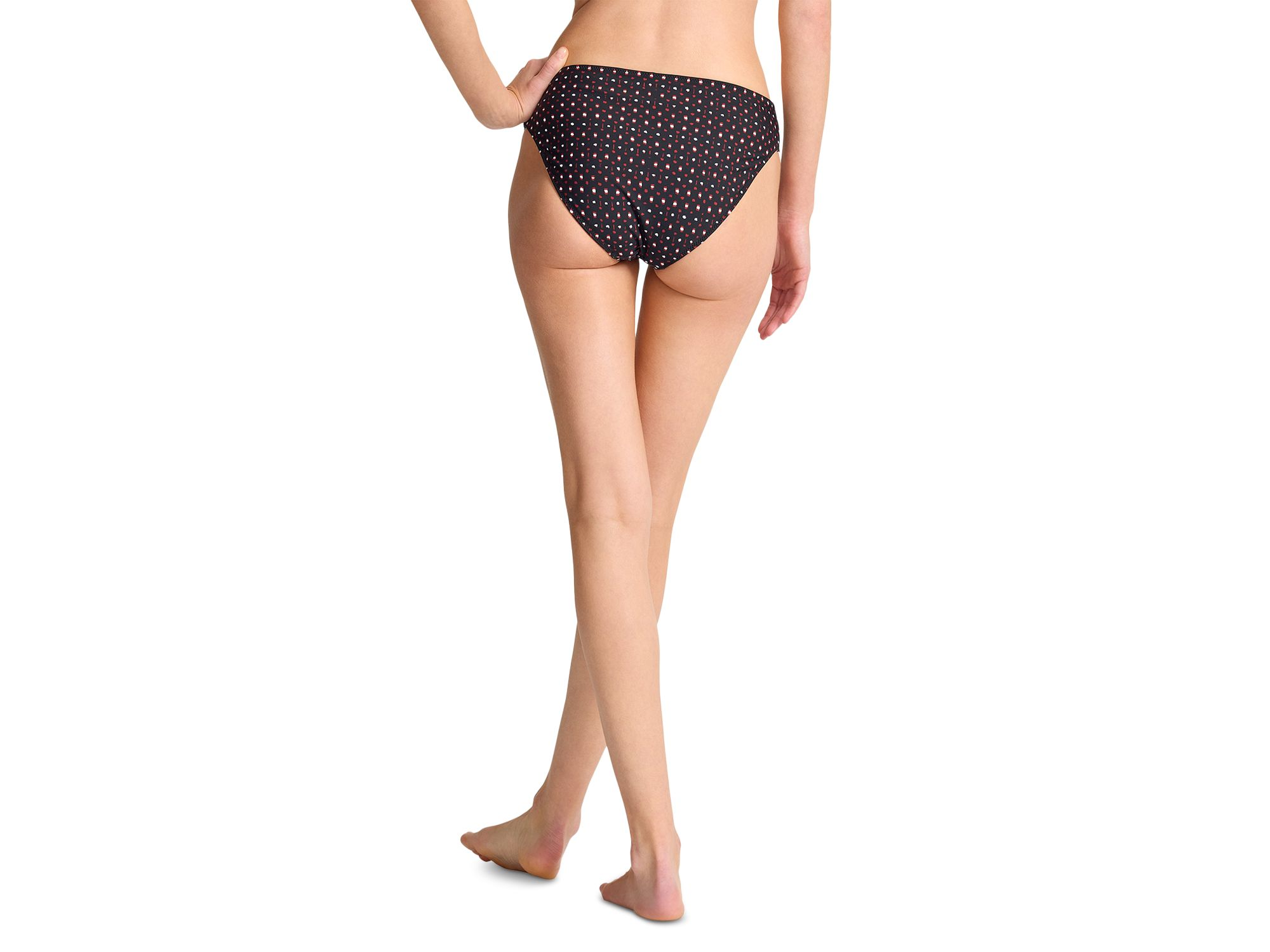 Sunset Blooms Reversible Hipster Bikini Bottom — Image 5