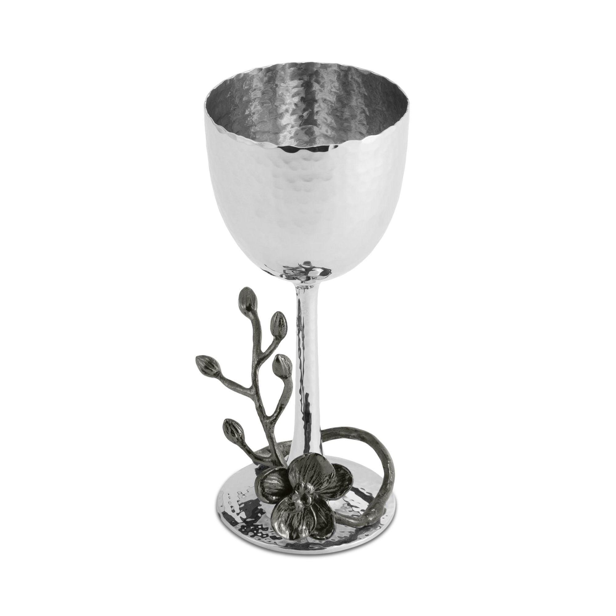 Black Orchid Kiddush Cup — Image 3