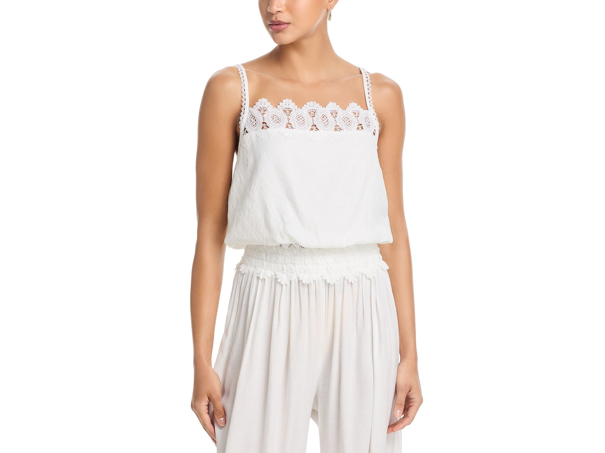 Crochet Tank Top & Crochet Waist Balloon Pants - Exclusive — Image 4