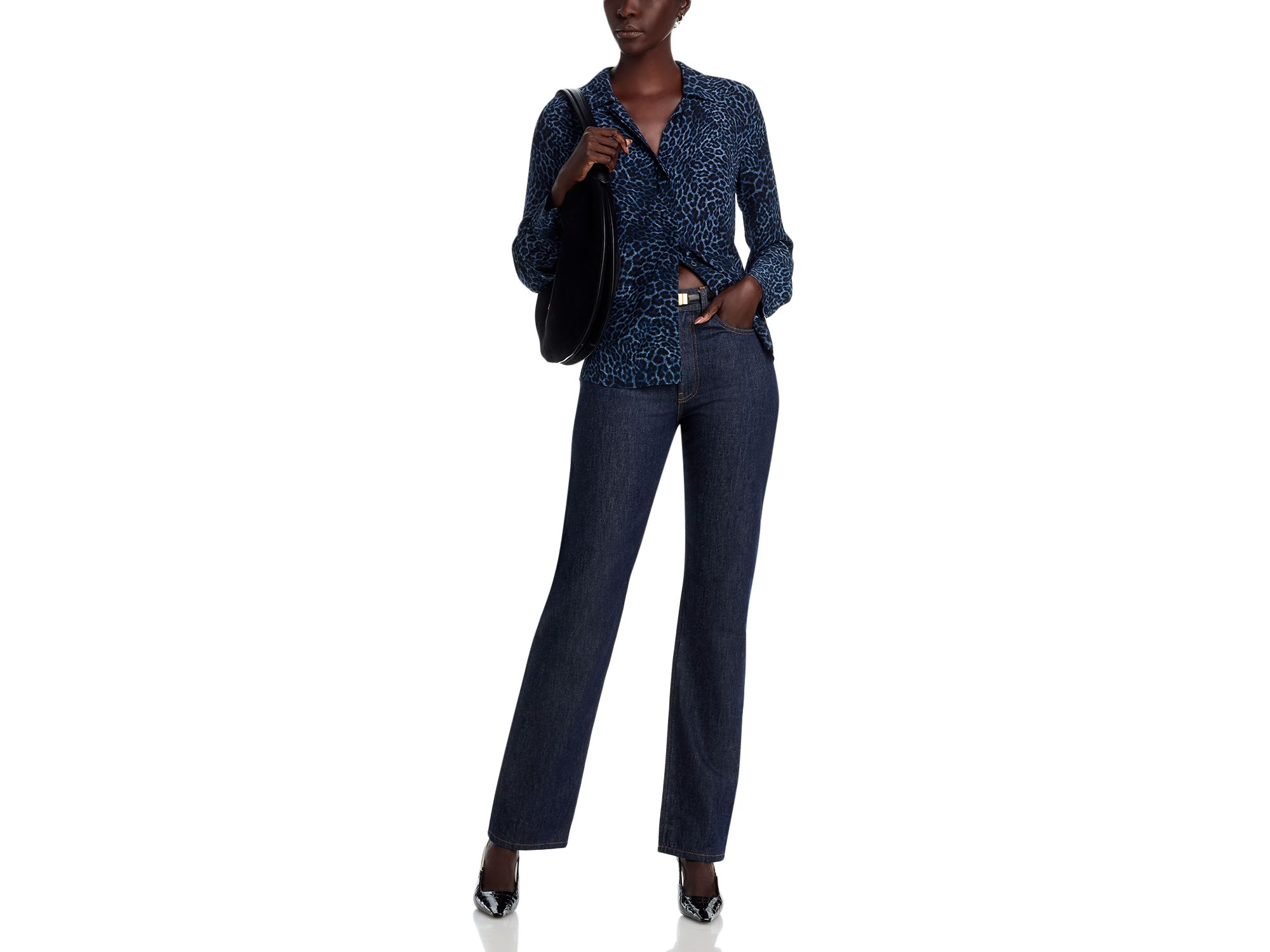 Gavin Cat Print Blouse — Image 4