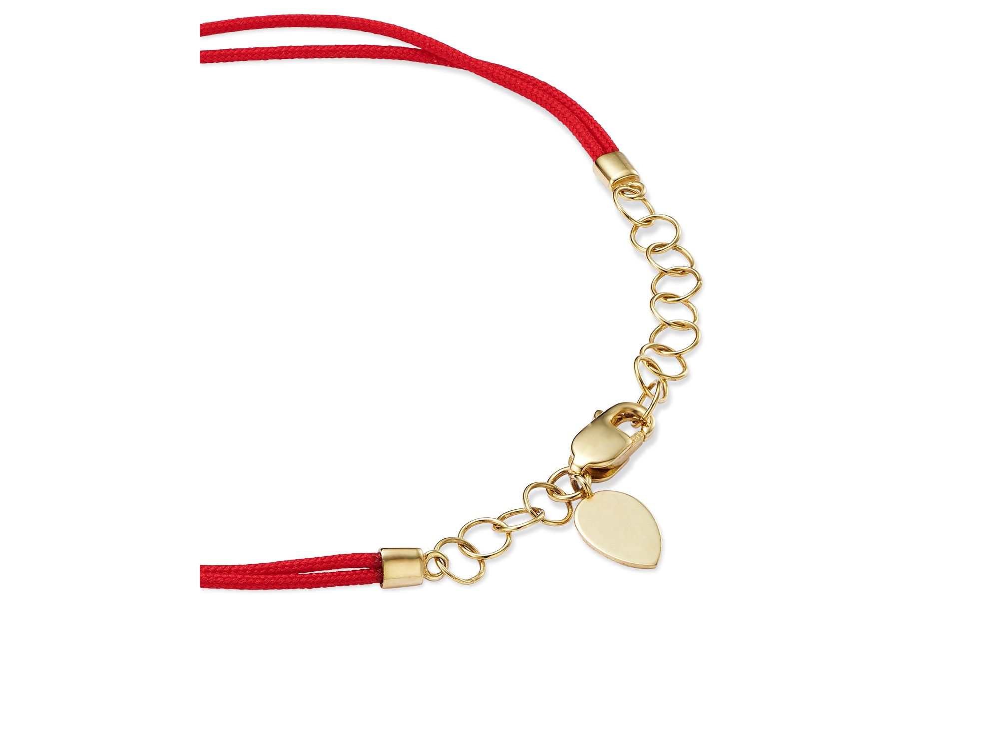 Diamond, Blue Sapphire And 14K Yellow Gold Evil Eye Bracelet — Image 4
