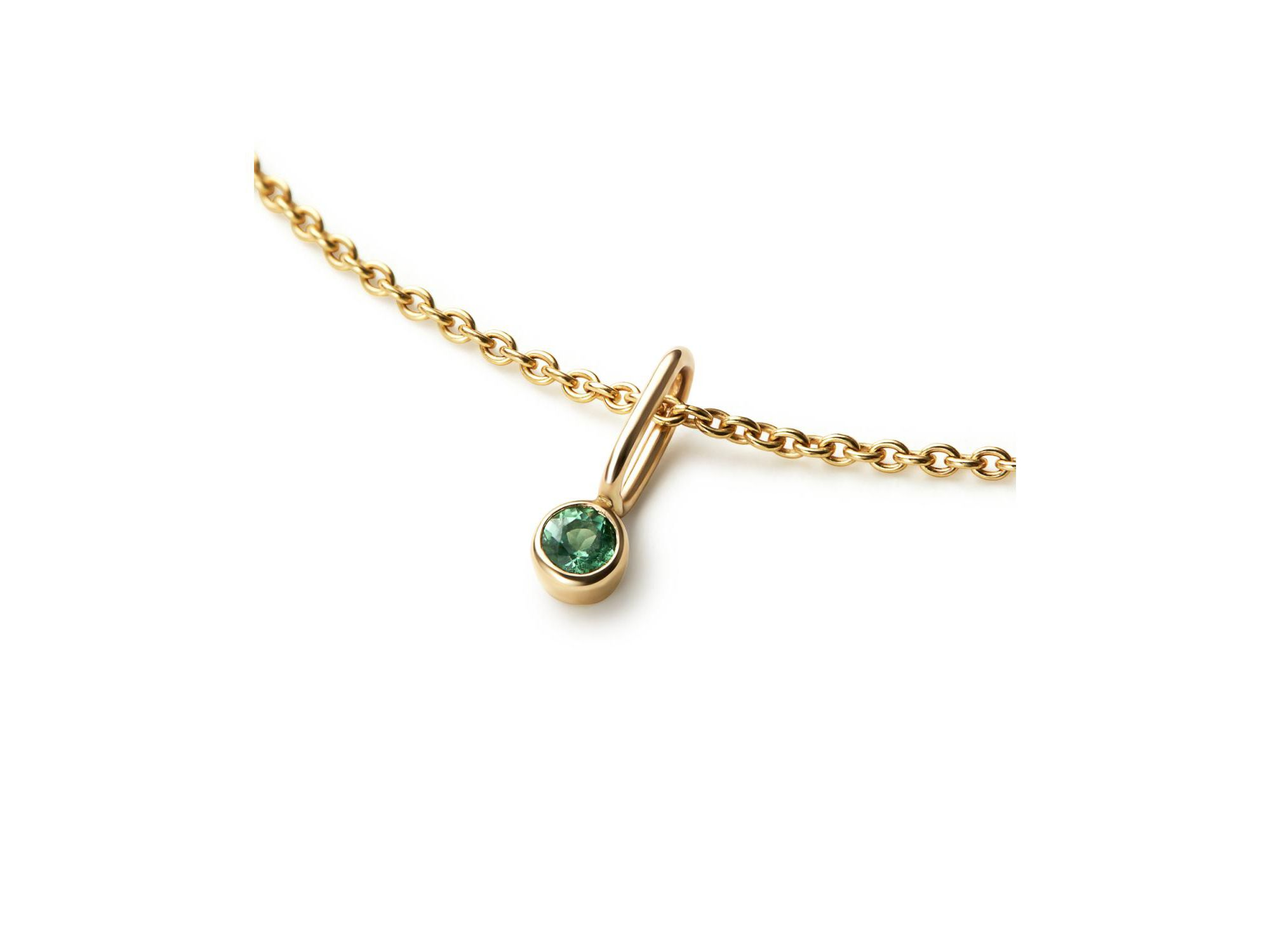 Solid Gold - Birthstone Necklace — Image 4