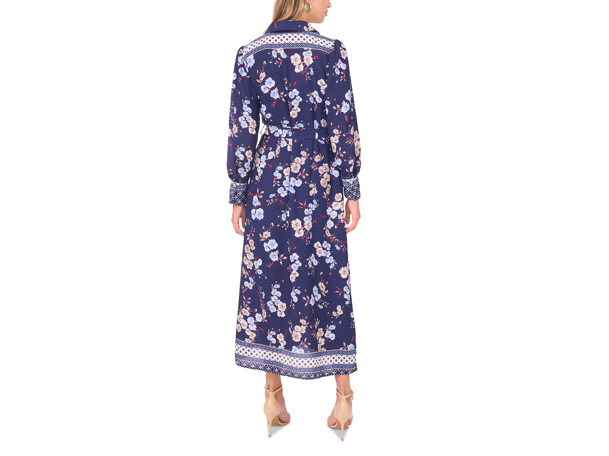 Long Sleeve Maxi Shirt Dress — Image 3