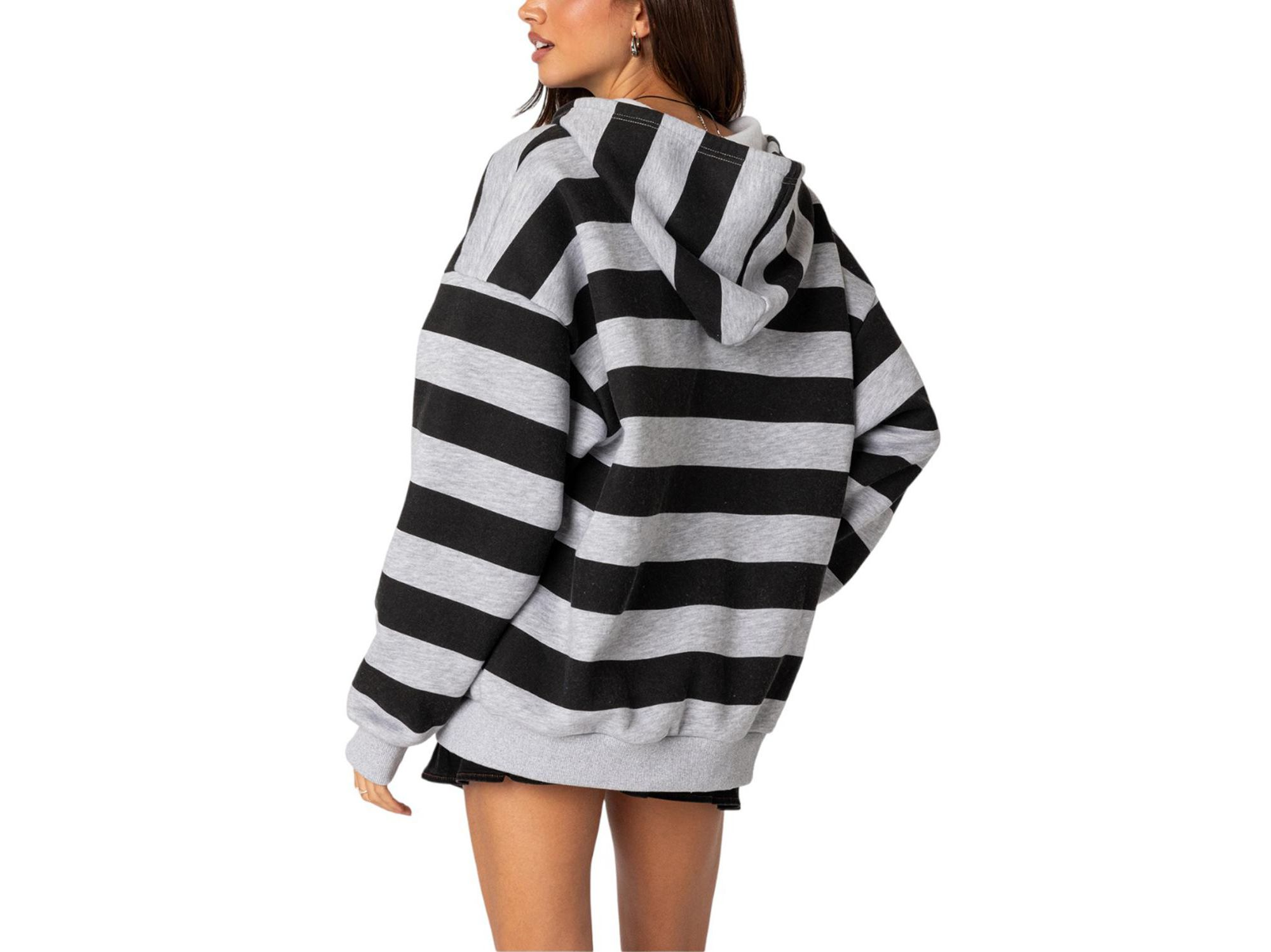 Maritza Oversized Zip Up Hoodie — Image 3