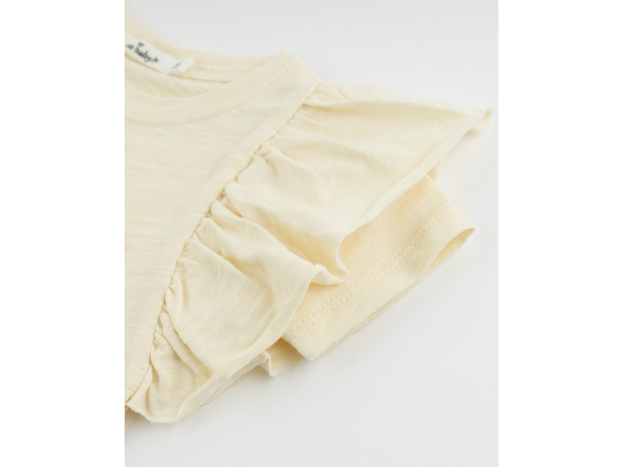 Girls' Cabana Ruffle Daisy Applique Butterfly Tee - Baby, Little Kid — Image 3