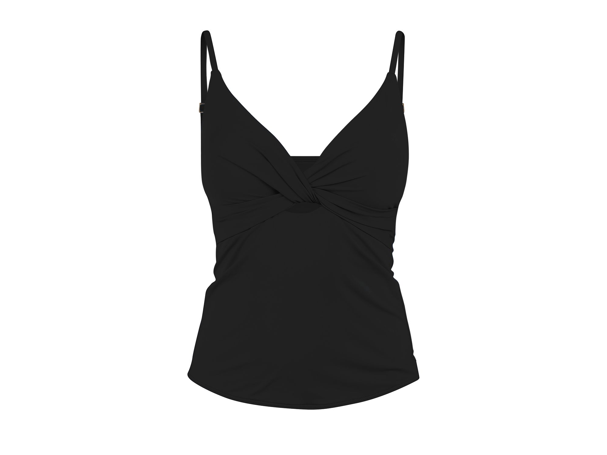 Island Goddess Twist Front Tankini Top — Image 6