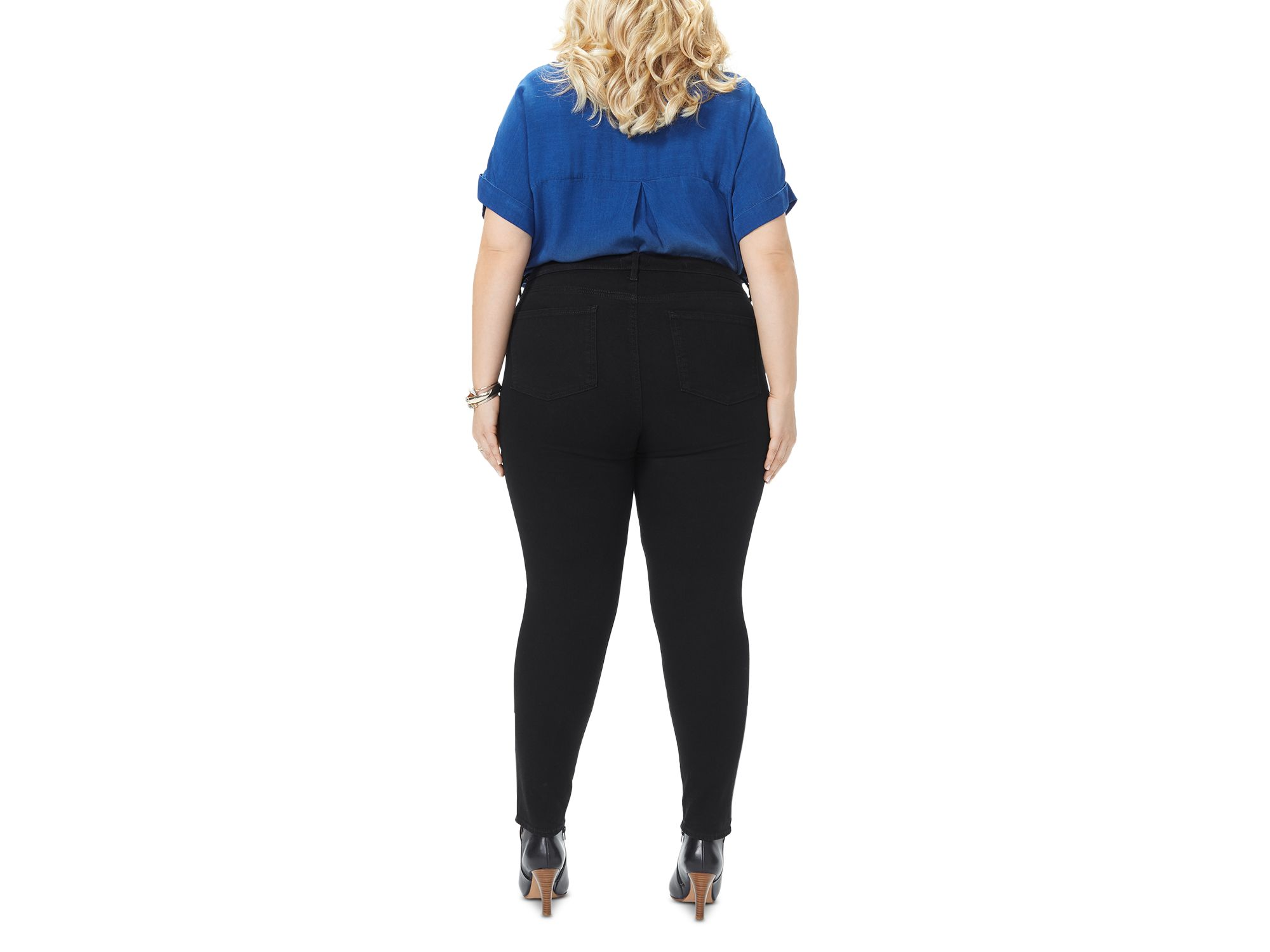 Ami Skinny Jeans in Black — Image 3