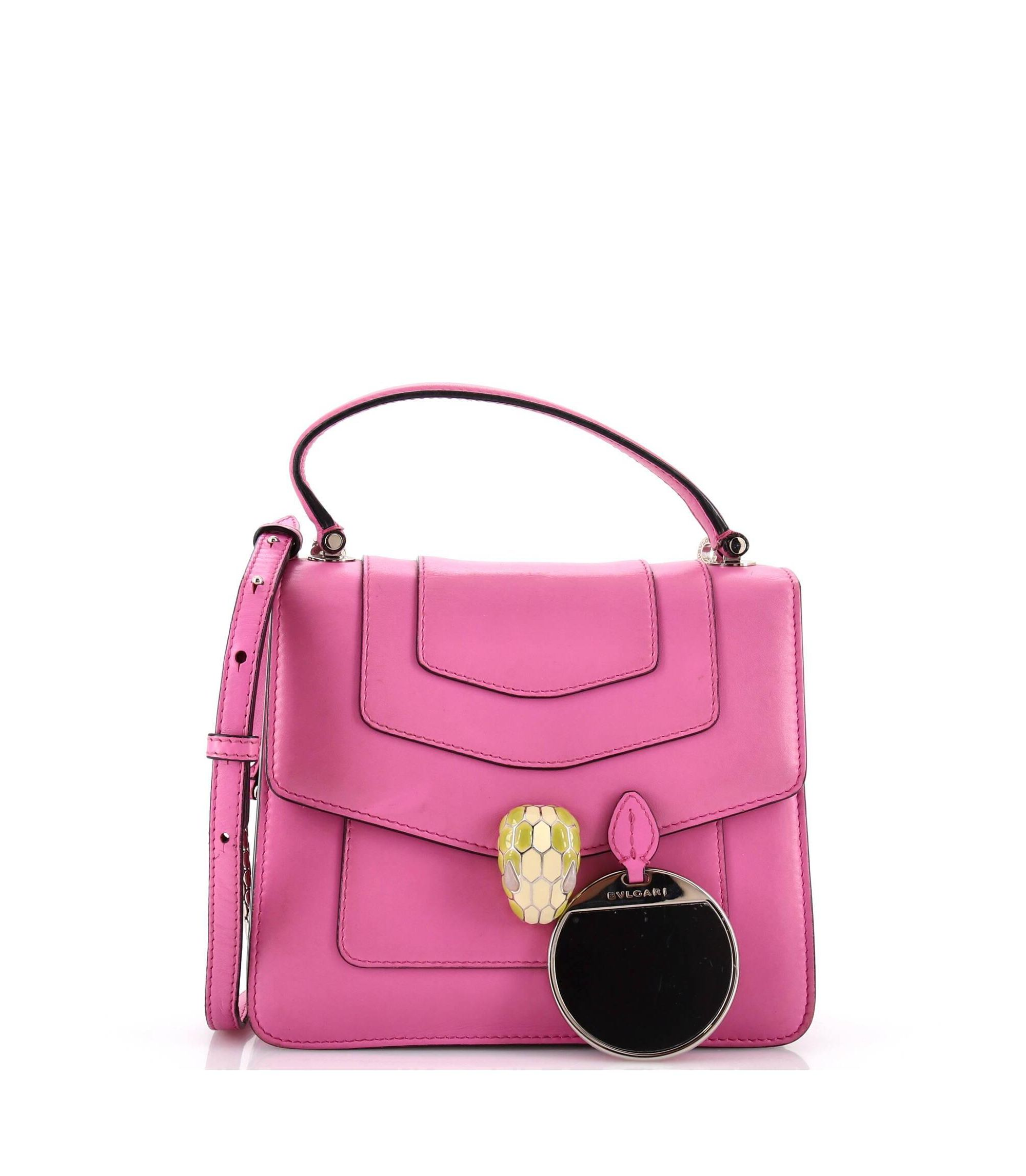 Small Serpenti Forever Top Handle Bag Leather — Image 5