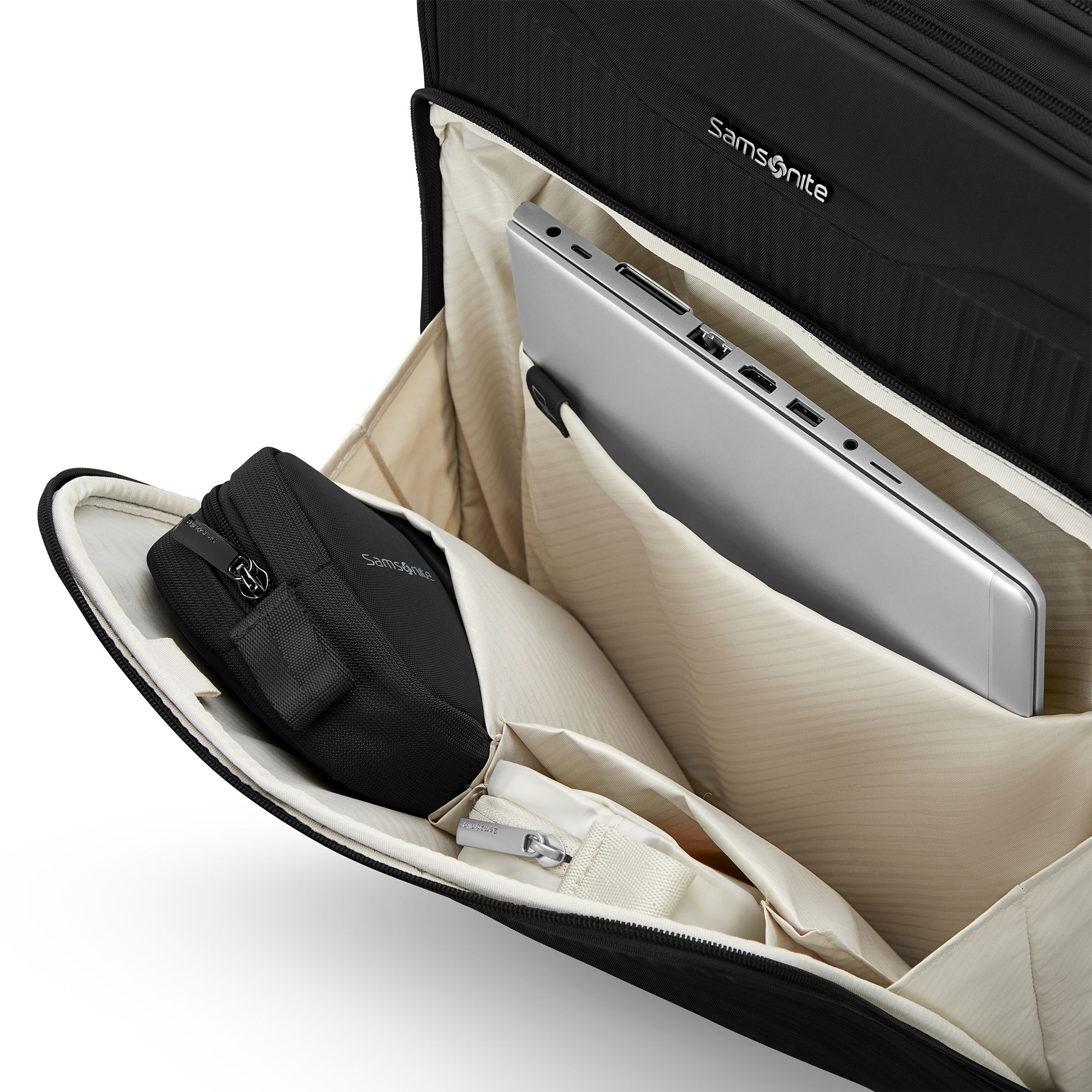 Silhouette 18 Softside Global Carry On Spinner Suitcase — Image 3