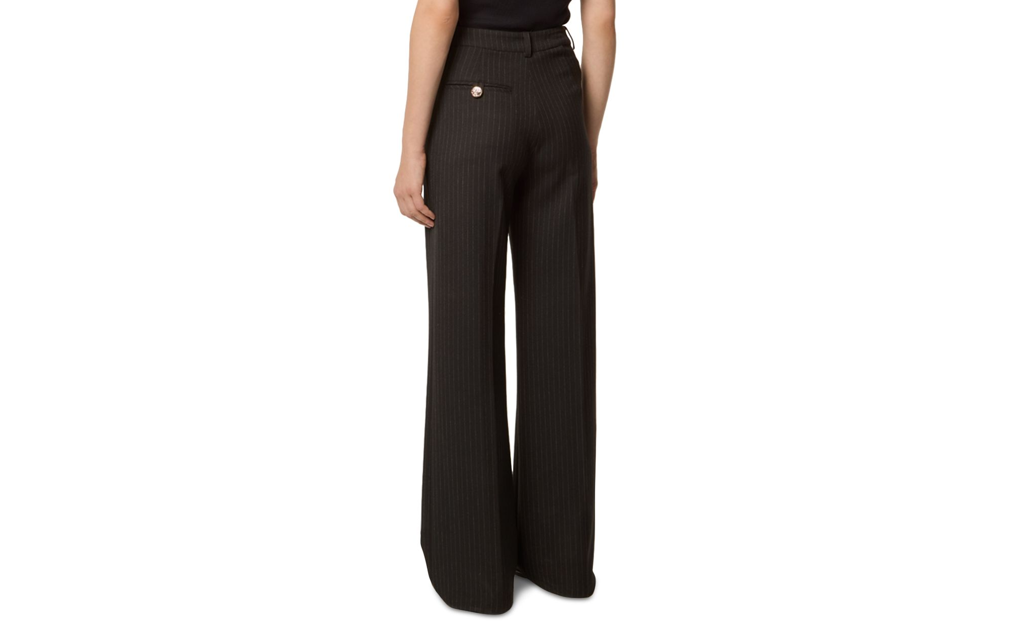 Paxtona Pinstriped Pants — Image 5