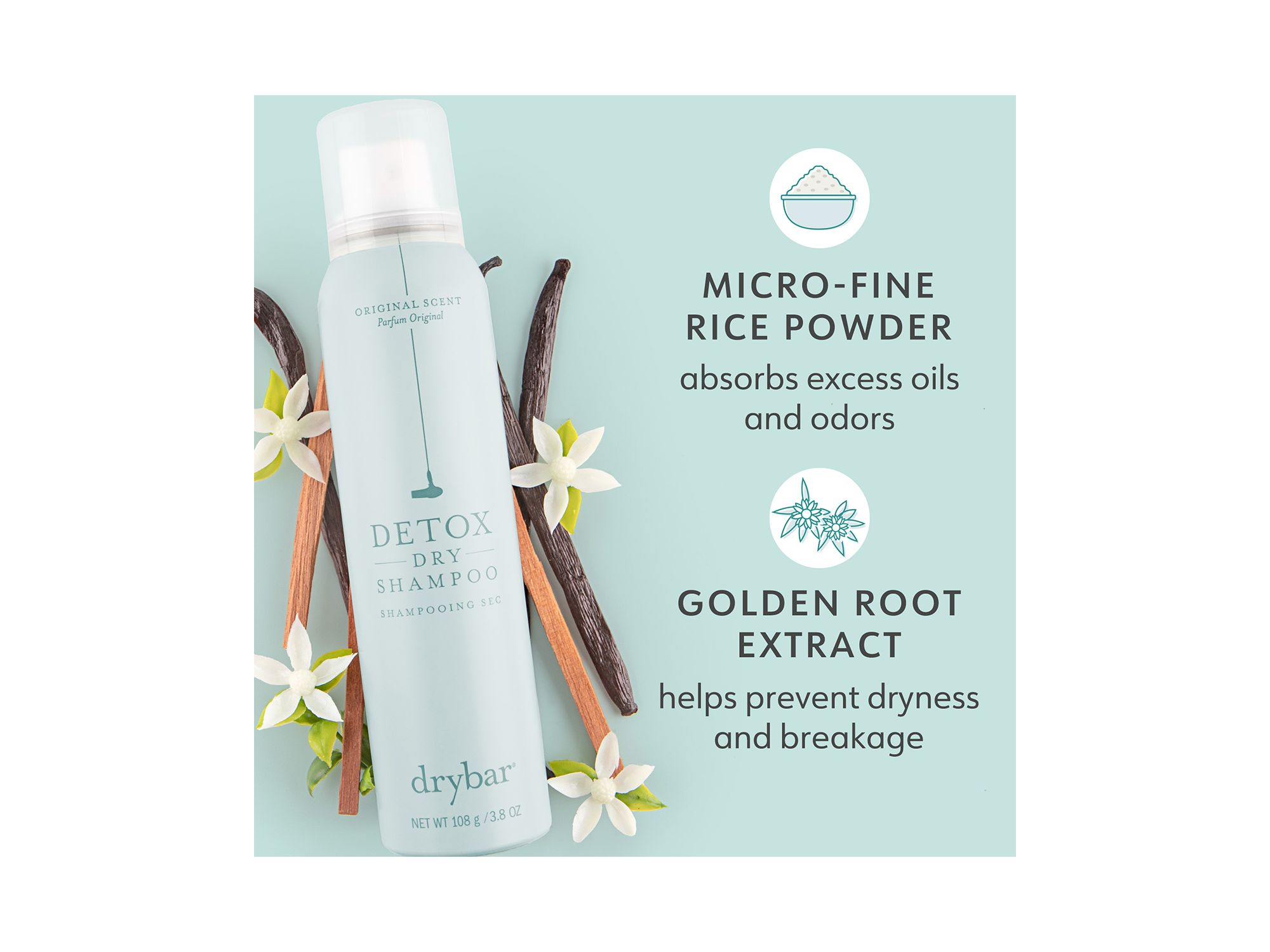 Detox Dry Shampoo Travel Size 1.4 oz. — Image 3