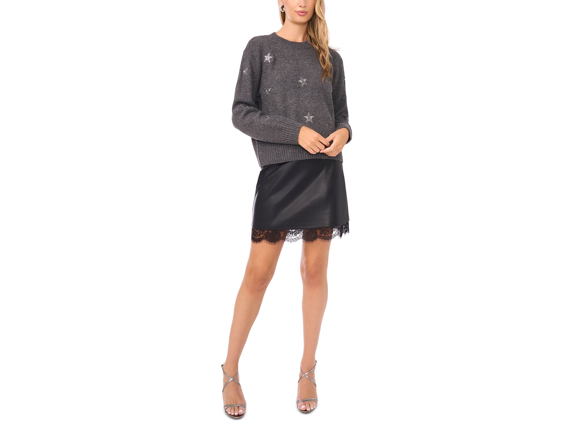 Sequinned Star Sweater — Image 4