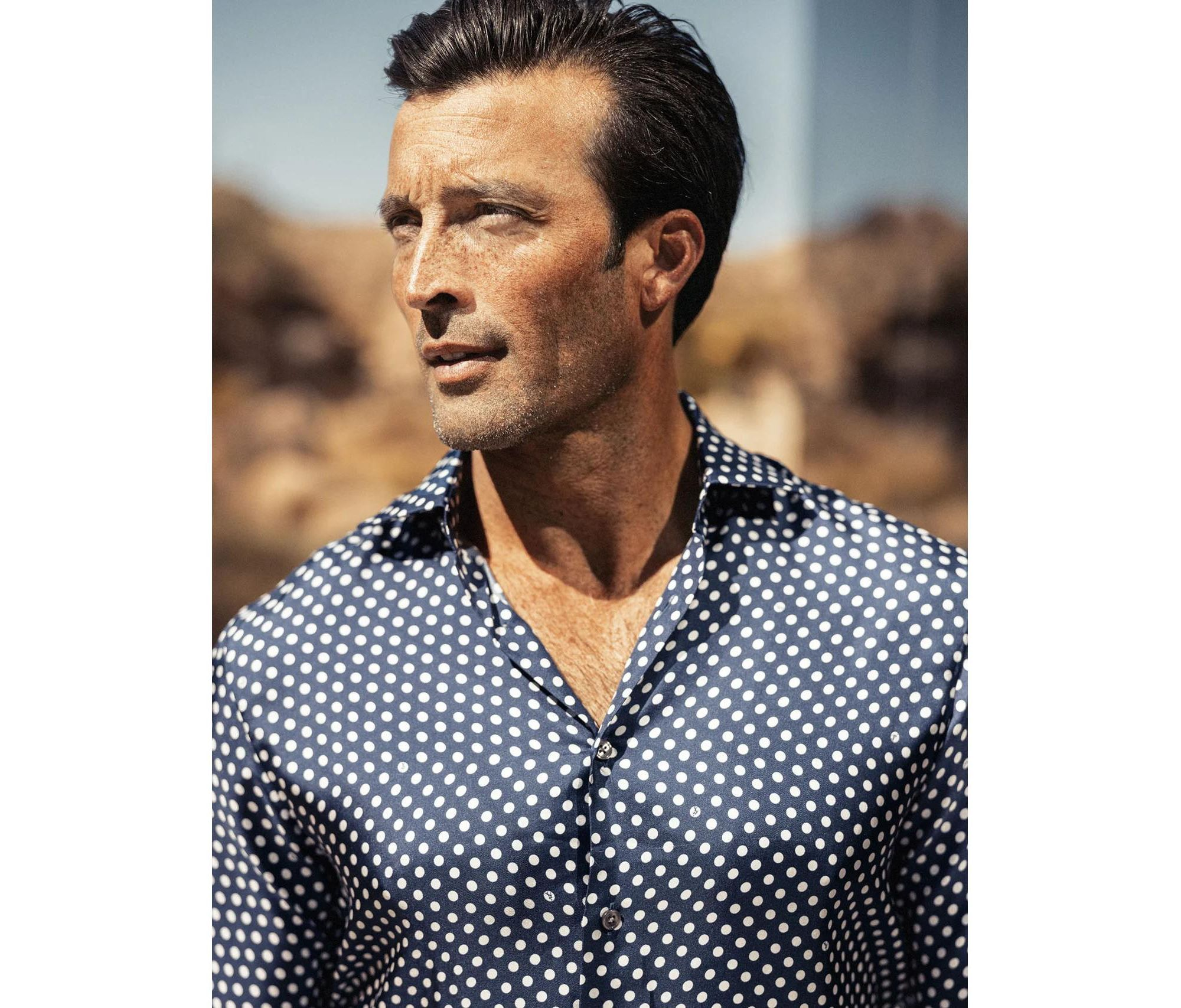 Reynolds Signature Silk Spot Shirt — Image 4