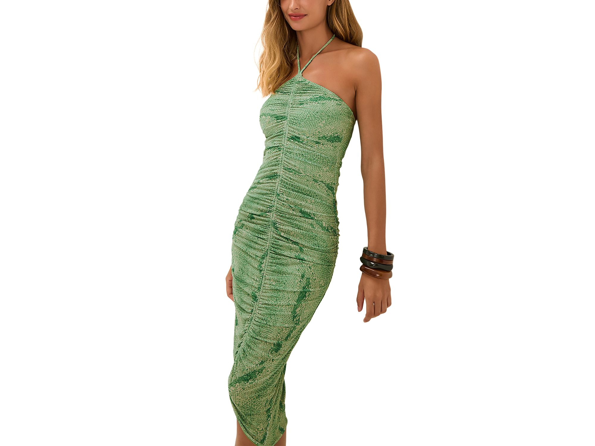 Day Halter Midi Dress — Image 3
