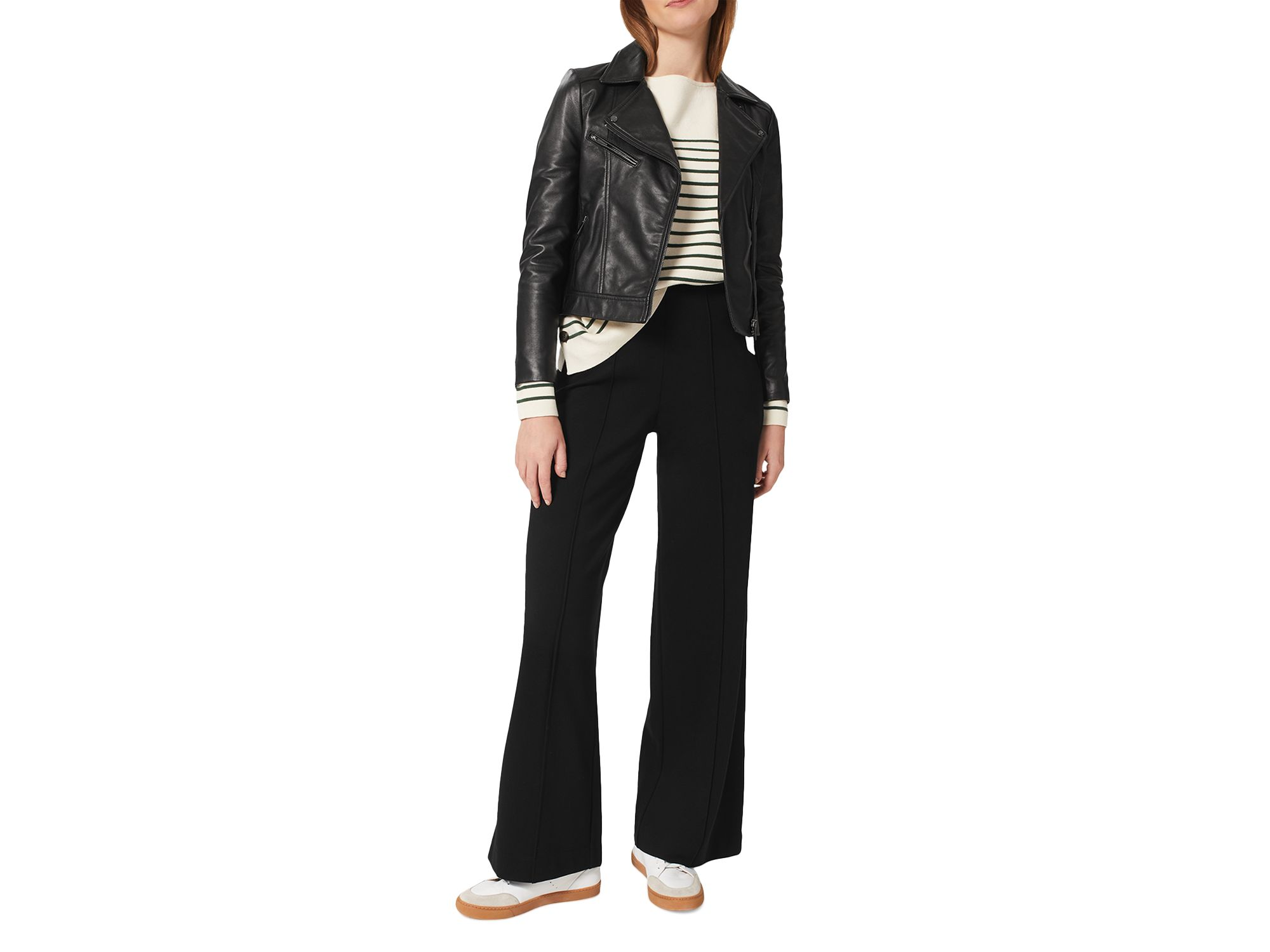 Petites Prim Pull On Wide Leg Pants — Image 5