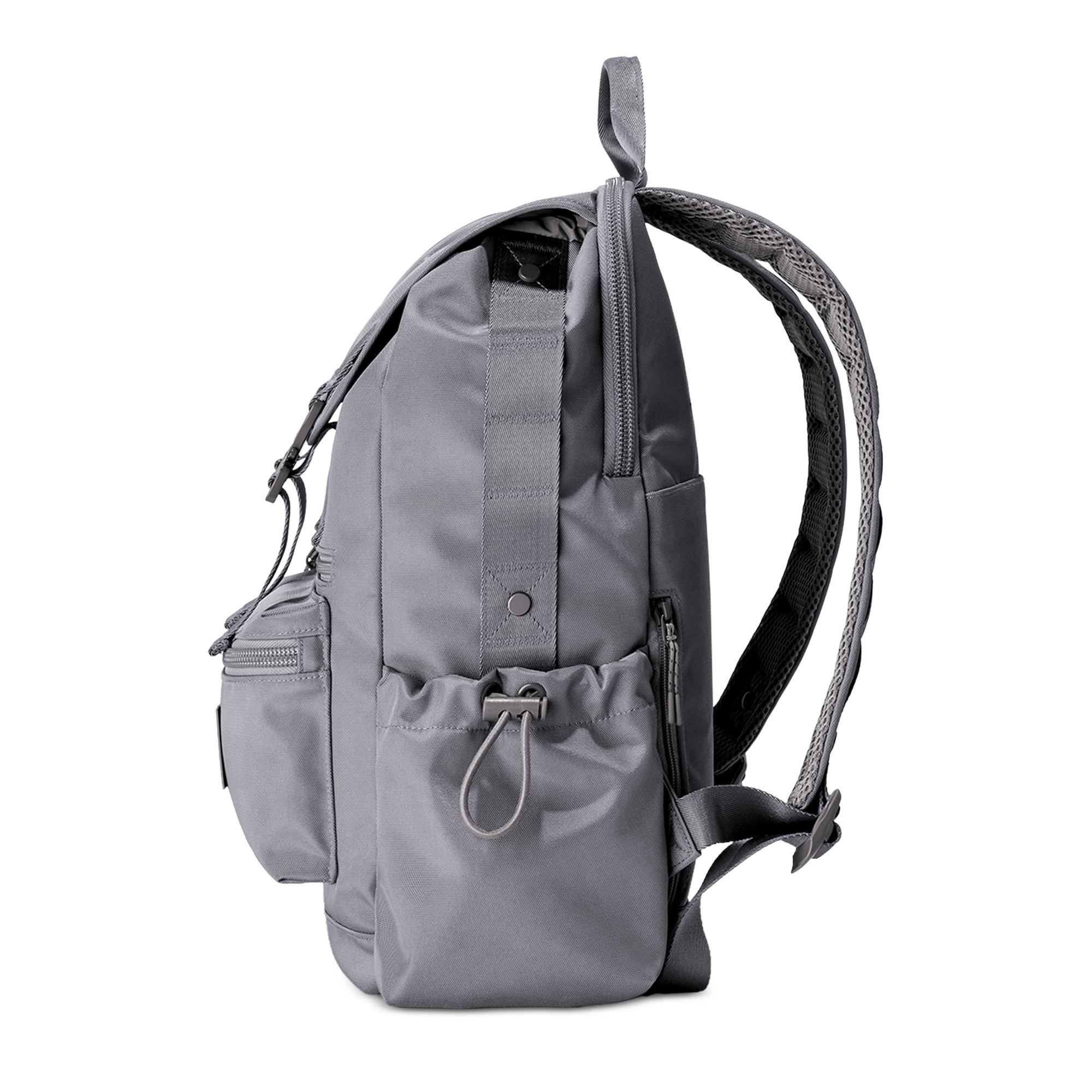 Brooklyn Flap Top Backpack, Ash — Image 6