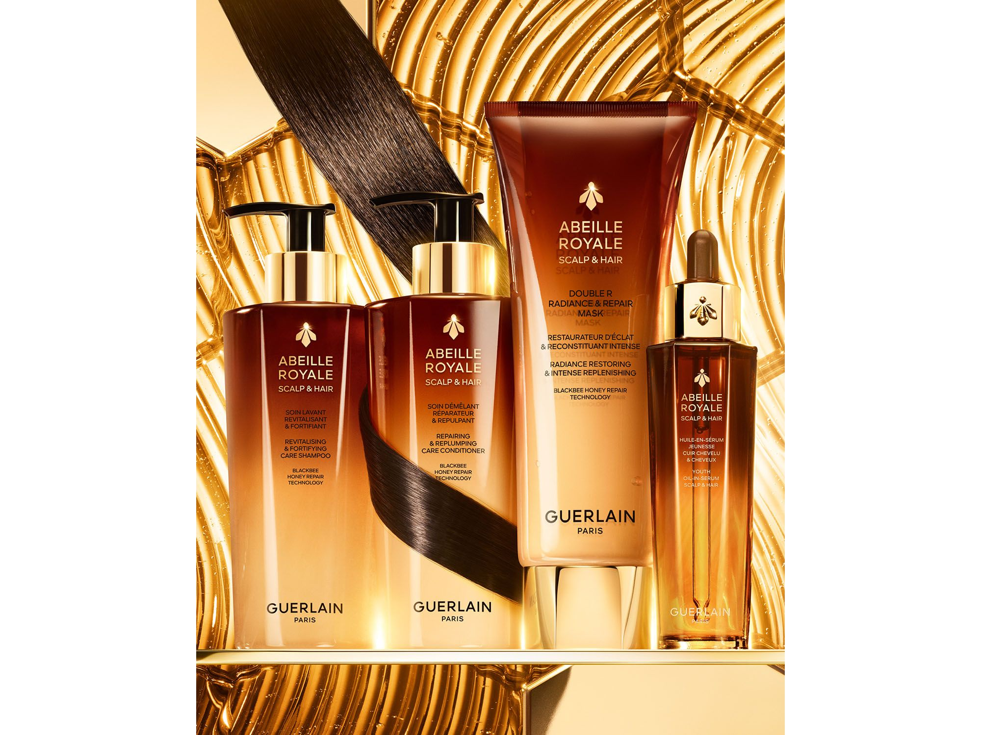 Abeille Royale Revitalizing & Fortifying Care Shampoo 9.8 oz. — Image 4