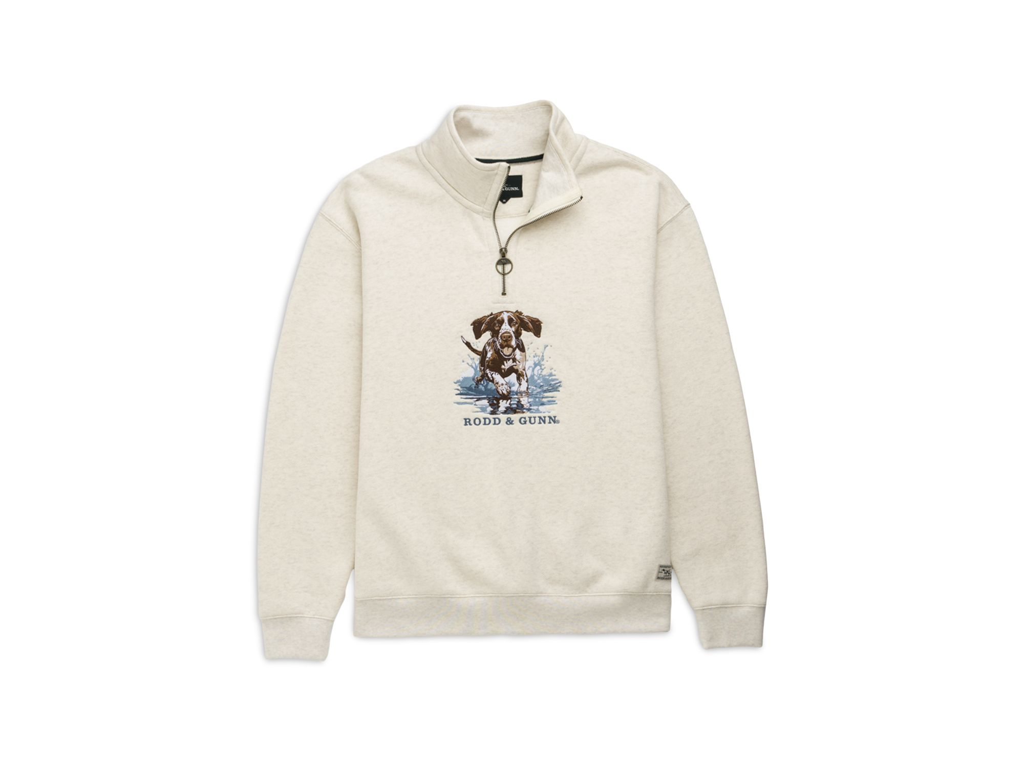 Gunner's Track Quarter Zip Sweatshirt — Image 5