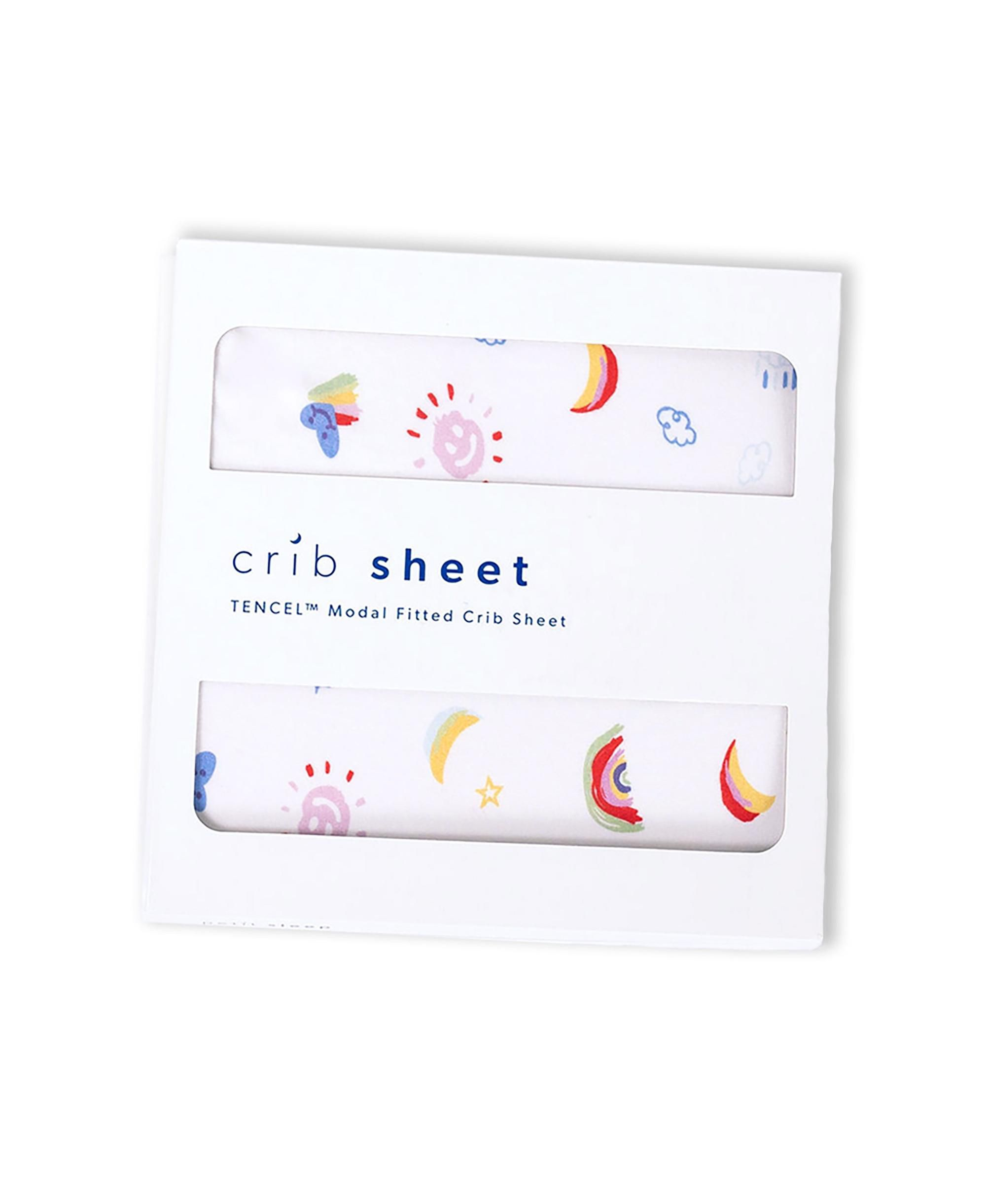 Kiss Me Goodnight Crib Sheet — Image 4