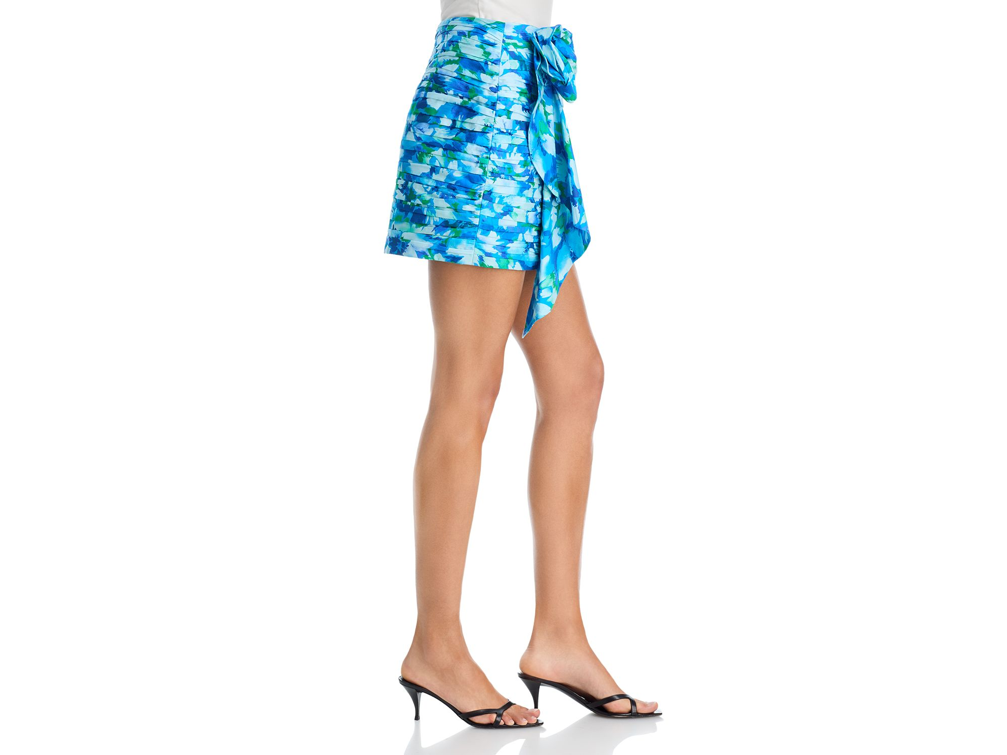 Floral Off The Shoulder Twist Top & Floral Mini Skirt - Exclusive — Image 9