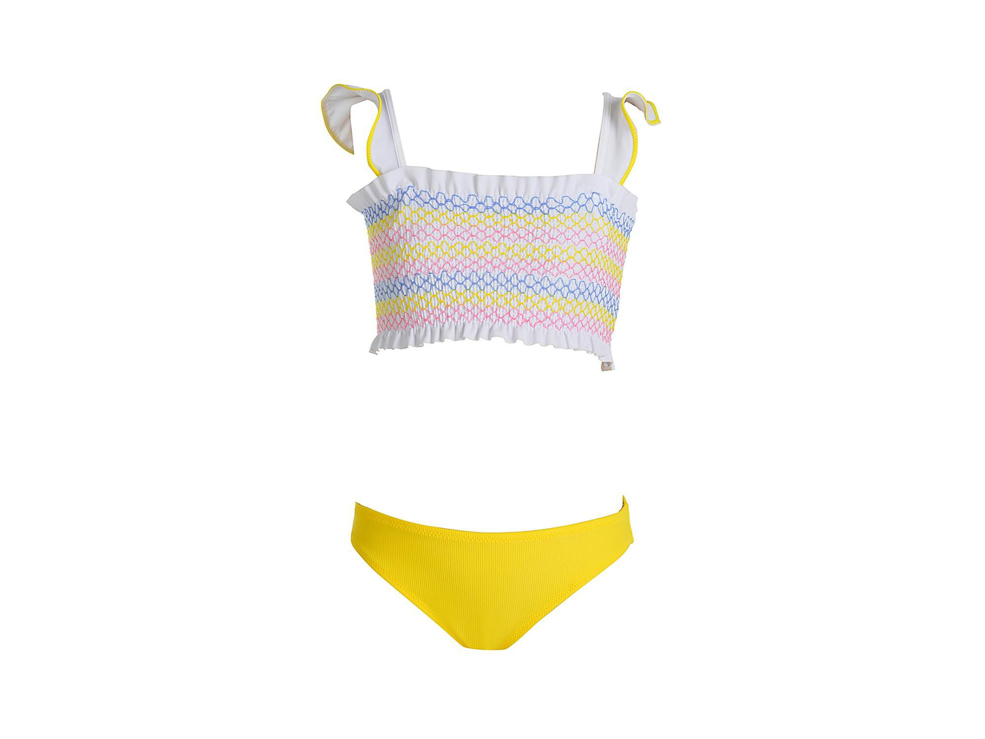 Girls' Sunshine Two-Piece Bikini Top and Bottom Swimsuit - Little Kid, Big Kid - Image 1