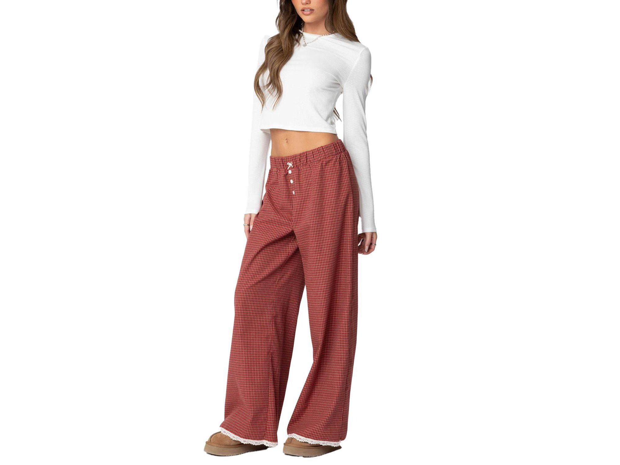 Dakota Plaid Pants — Image 3