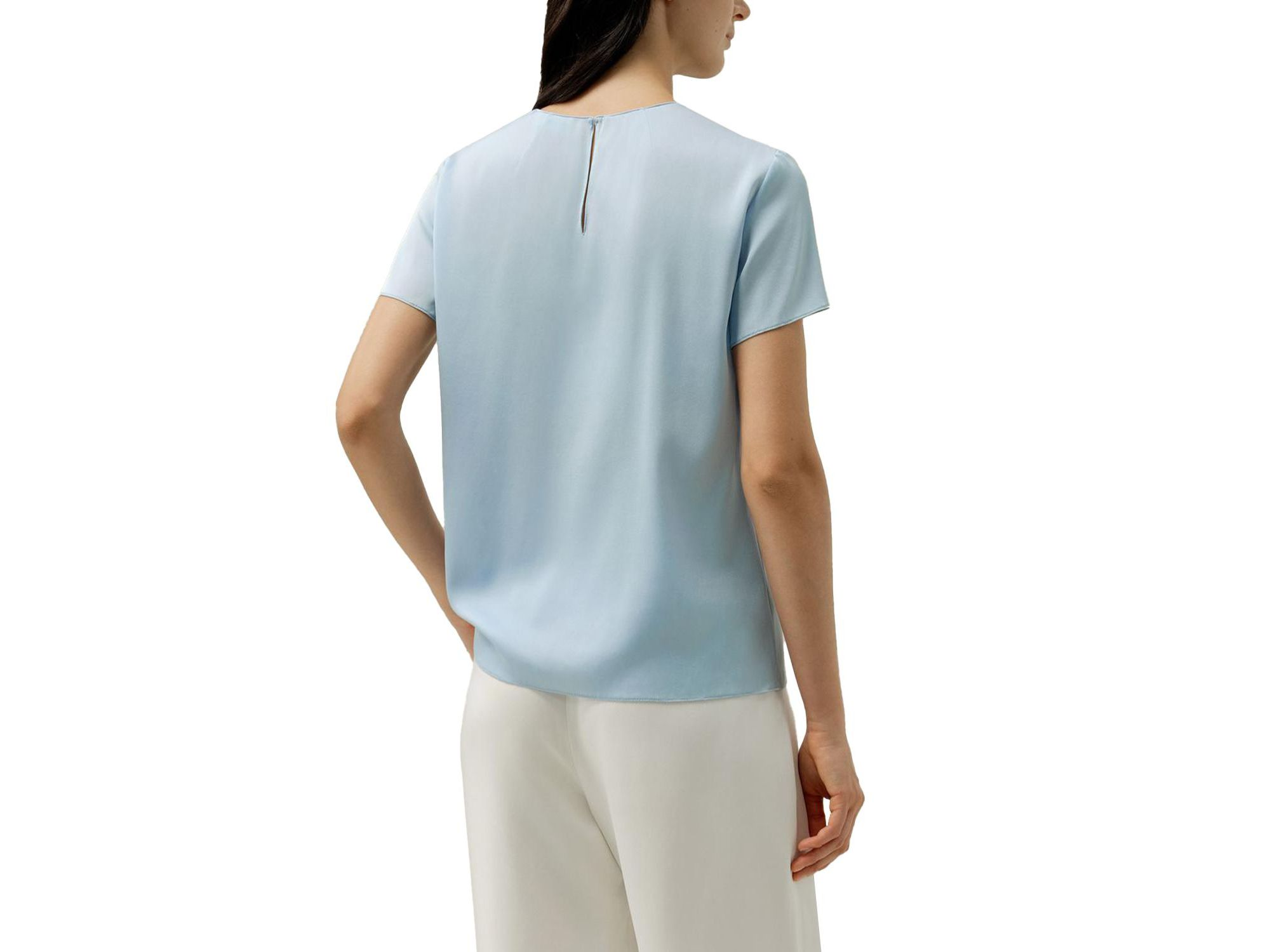 Basic Silk Tee — Image 3