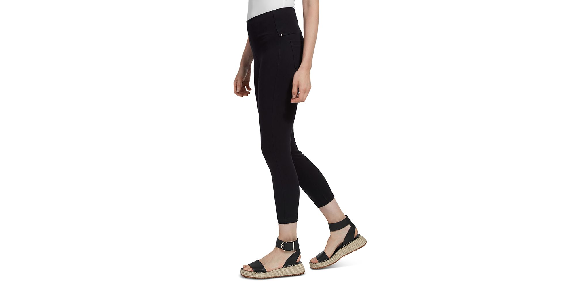 Toothpick Denim Leggings — Image 4