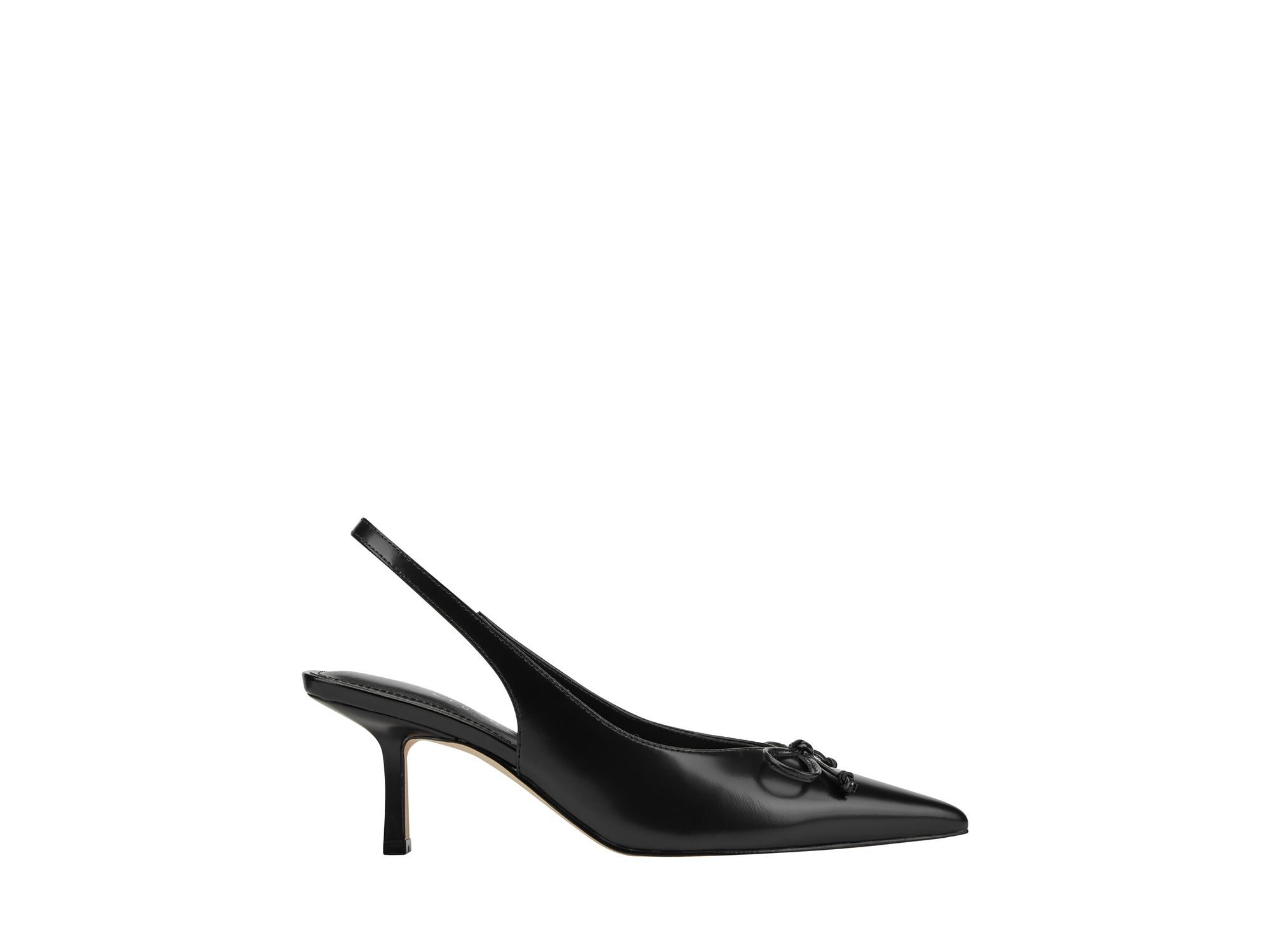 Women's Gretel Leather Slingback Pumps — Image 6