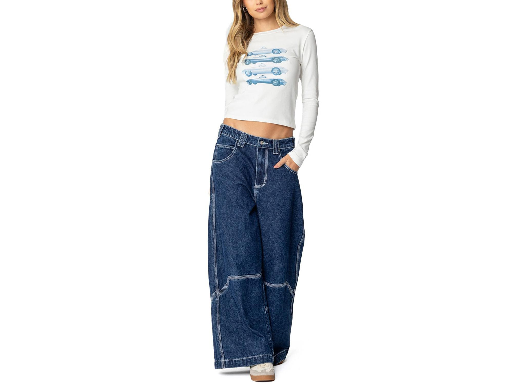 Car Club Long Sleeve T-Shirt — Image 3