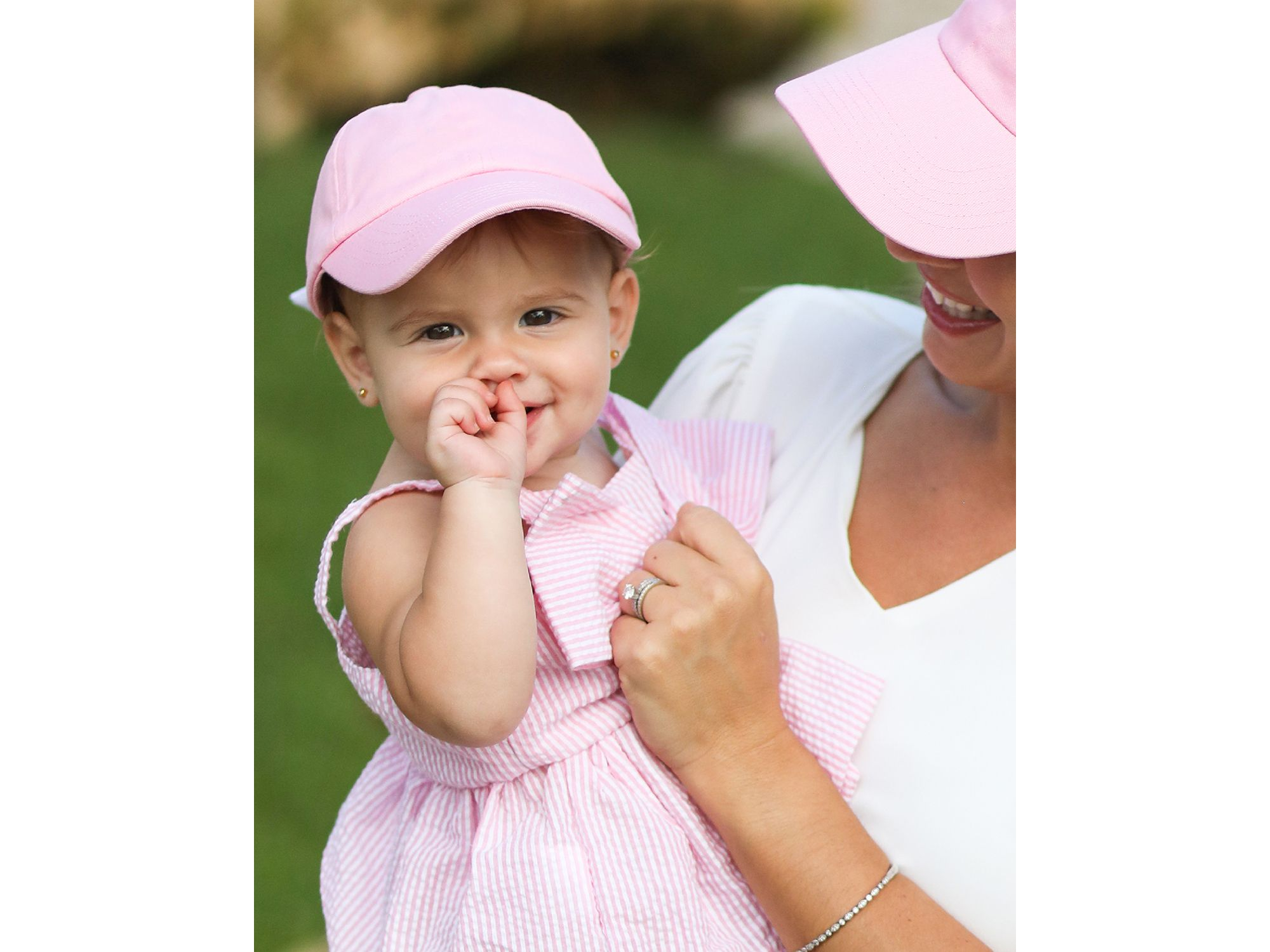 Girls' Bow Baseball Hat - Baby, Little Kid, Big Kid — Image 3
