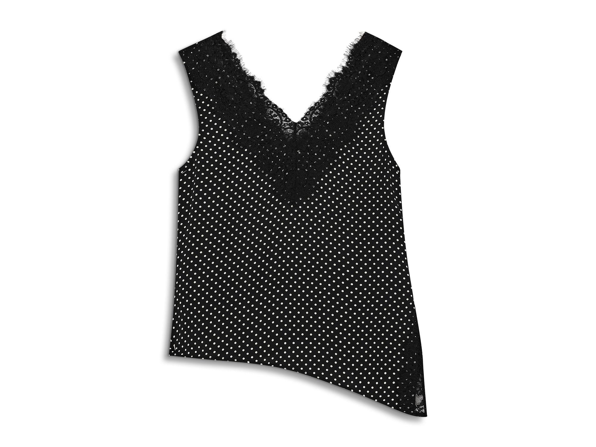 Mini Spot Lace Trim Top — Image 4