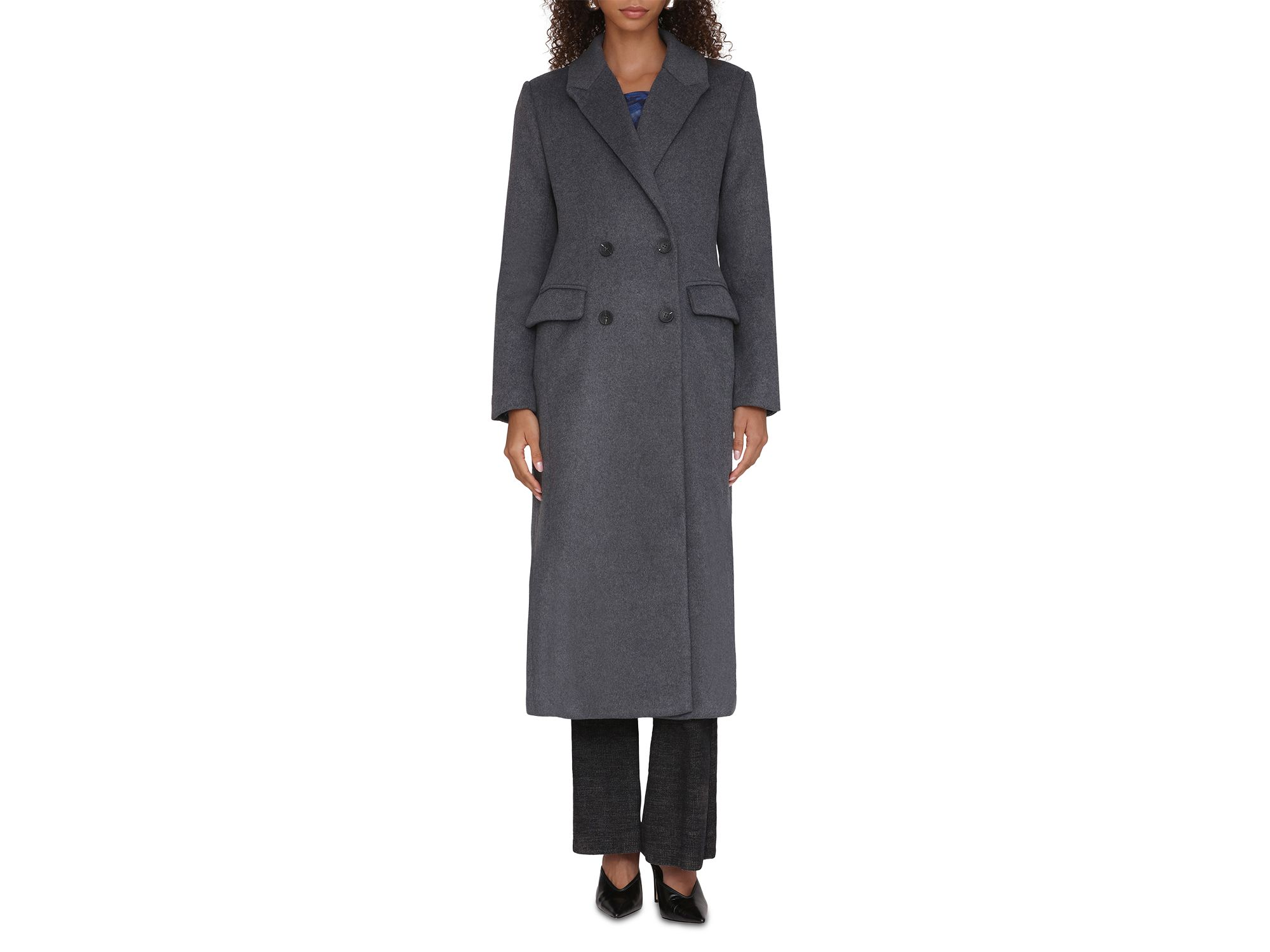 Tailored Double Breasted Coat — Image 5