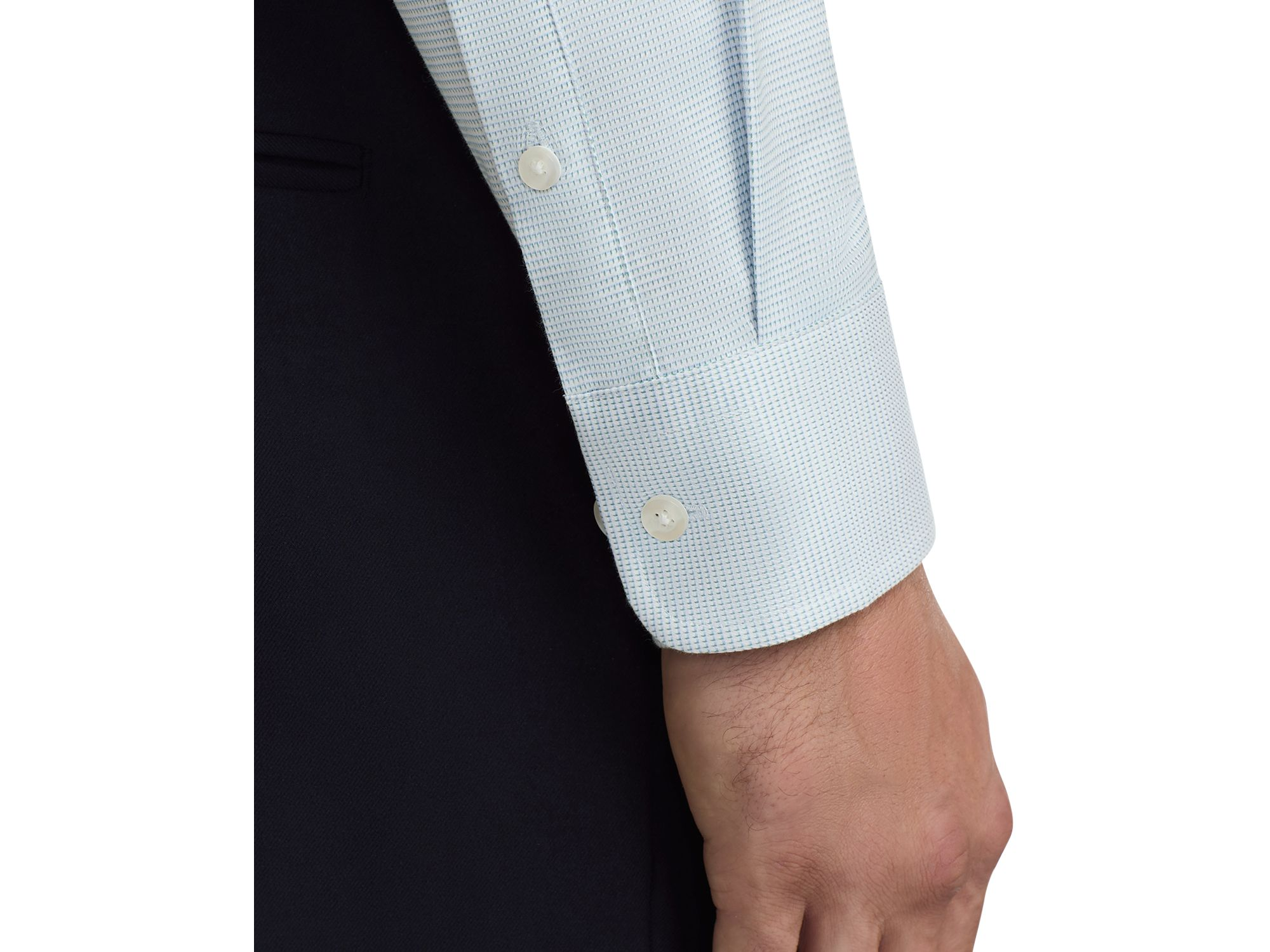 Regular Fit Stretch Dress Shirt, Bloomingdale's Exclusive — Image 4