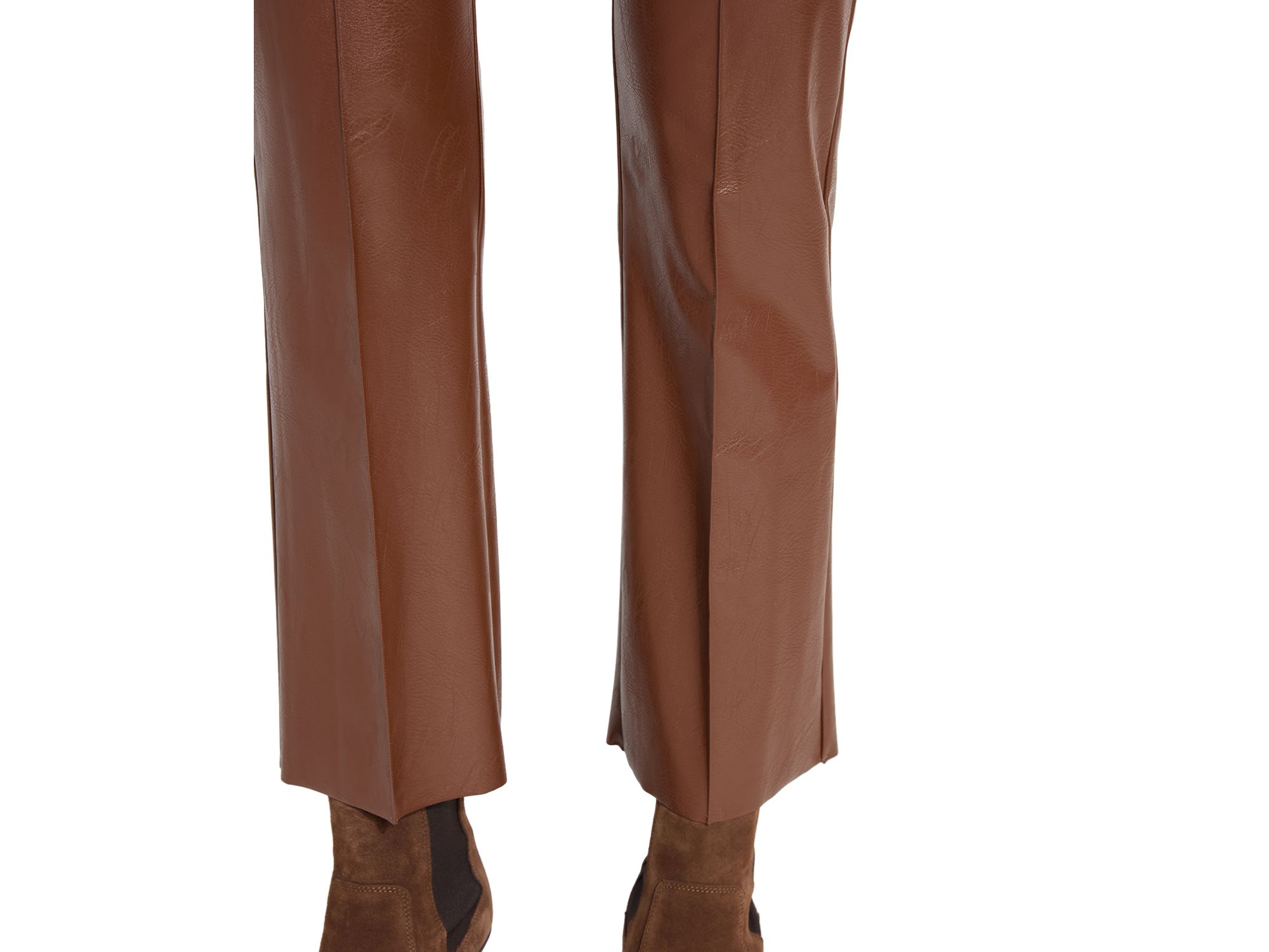 Elysse Faux Leather Ankle Pants — Image 3
