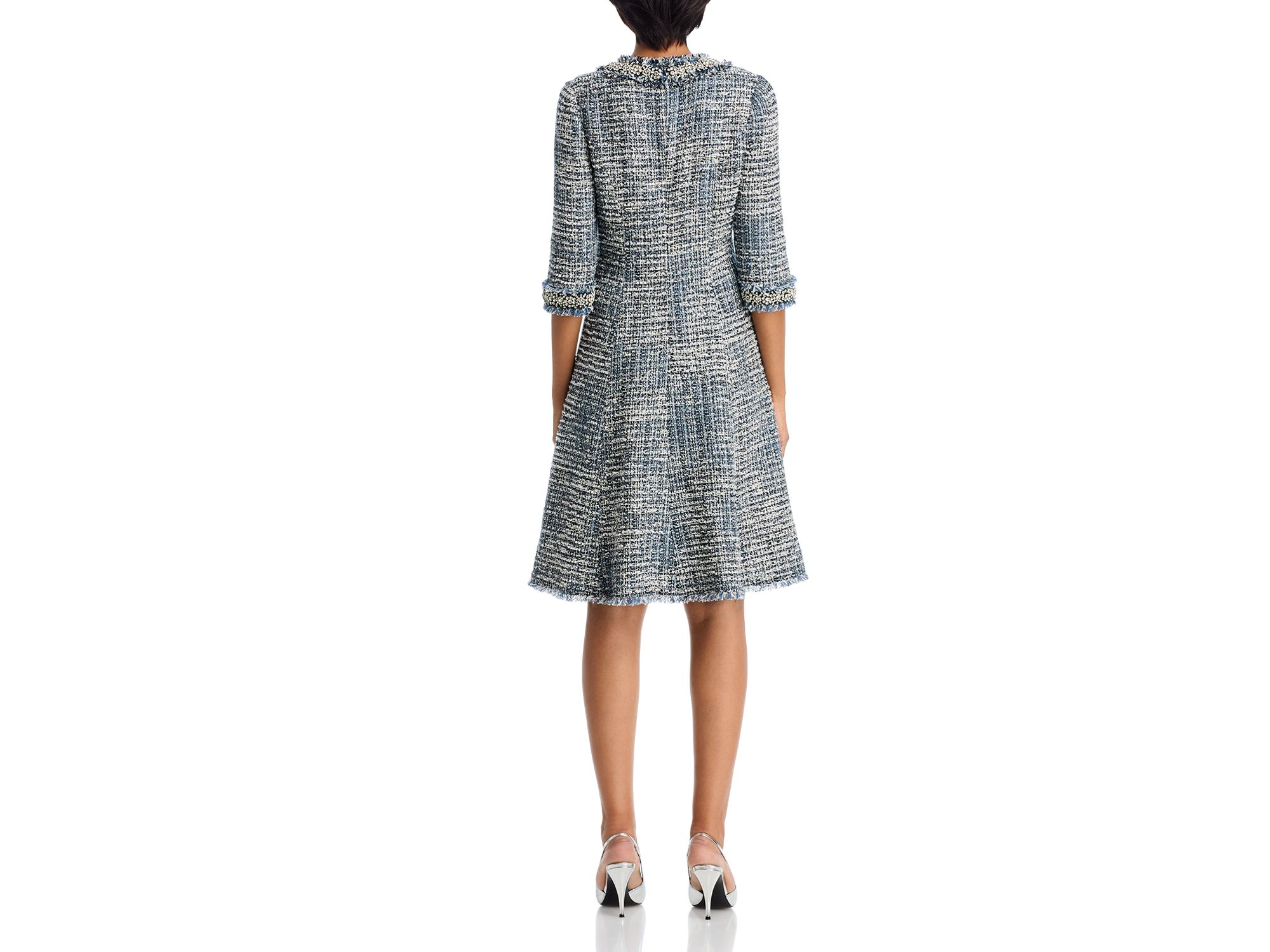 Embellished Tweed Dress — Image 3