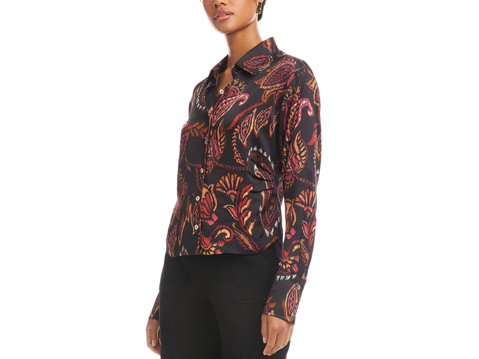 Tawnie Side Pleat Shirt — Image 4