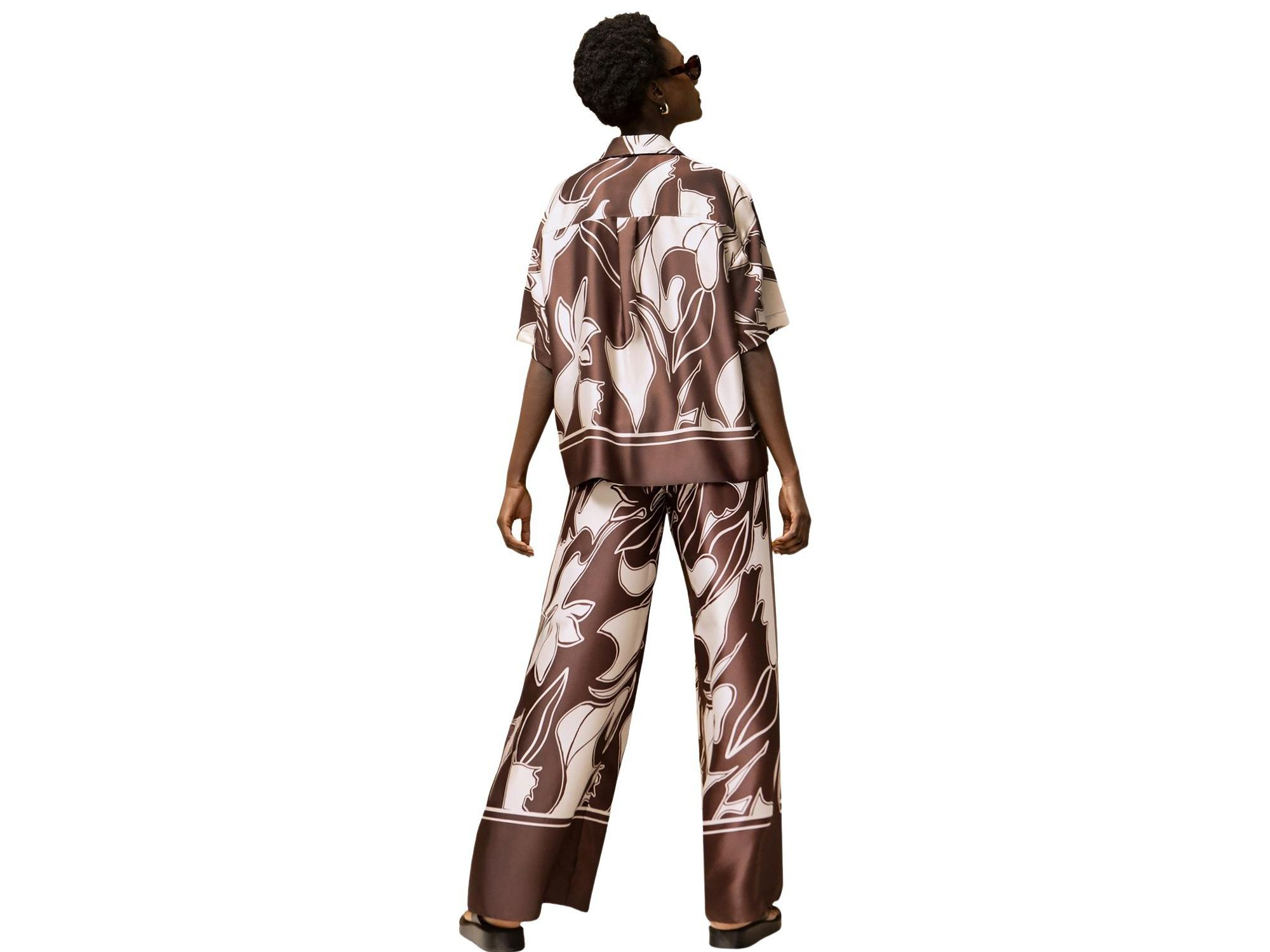 Swirl Border Print Trouser — Image 3