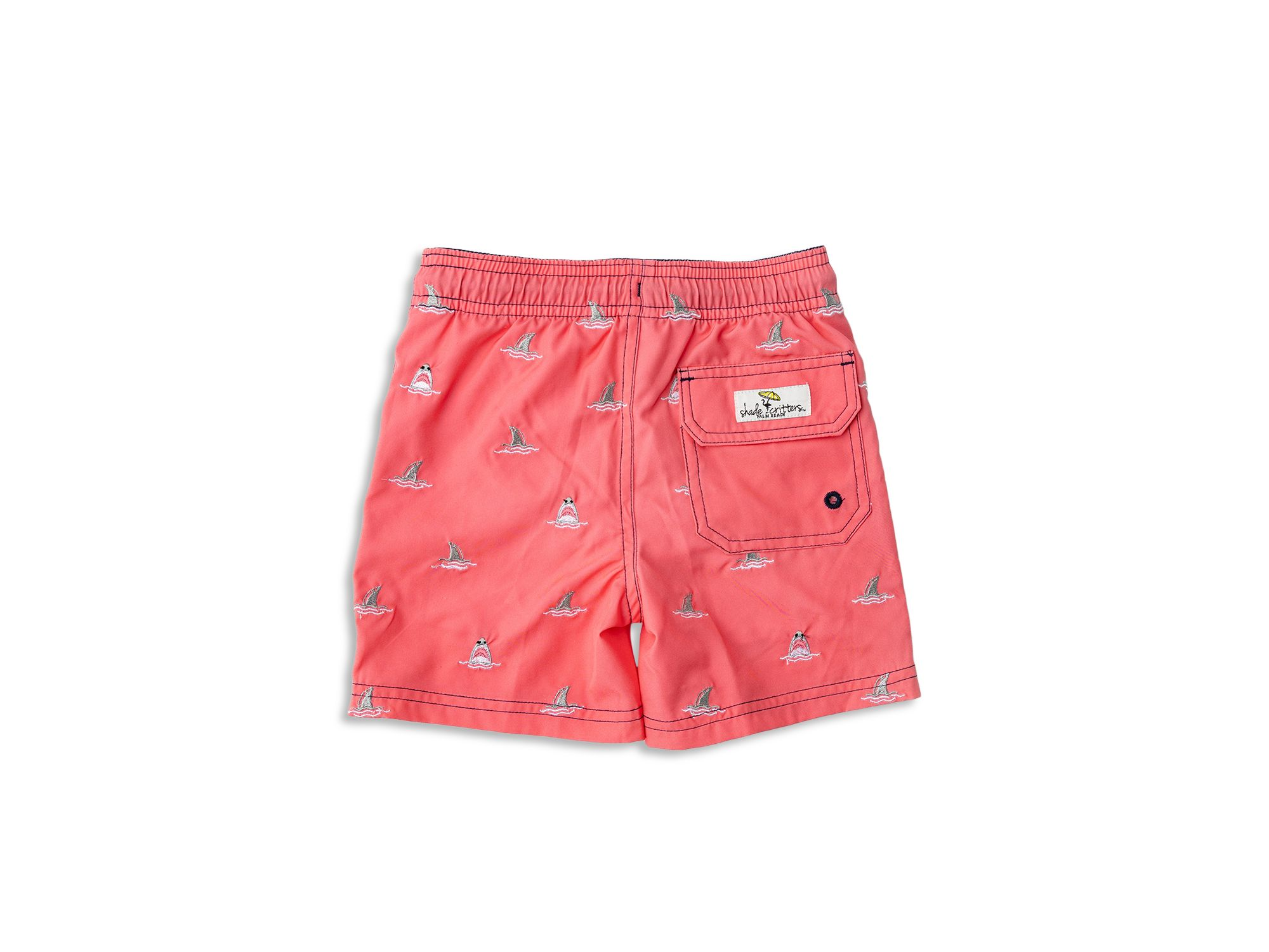 Boys' Bloom Sharks Swim Trunks - Little Kid — Image 4