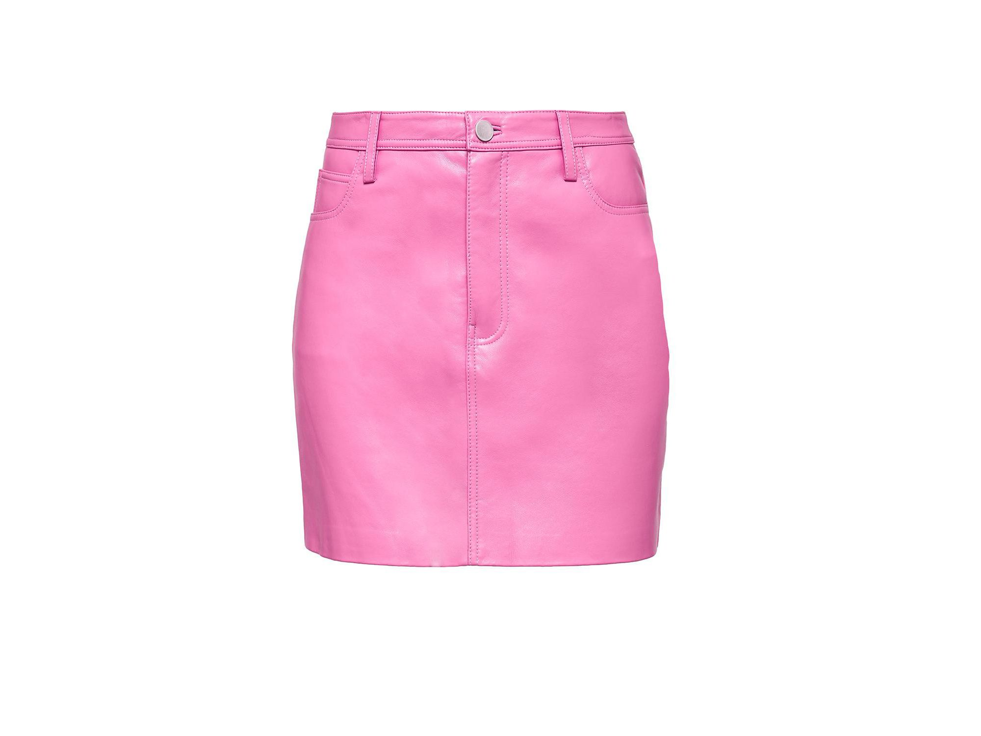 Dixie Recycled Leather Skirt — Image 5