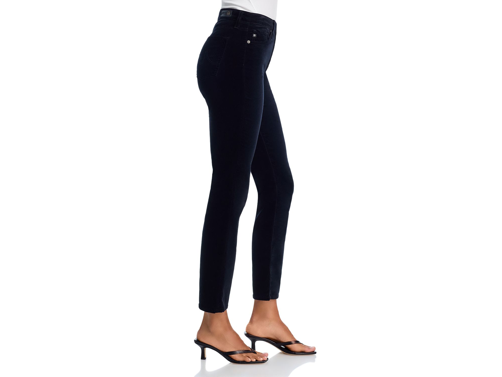 1875 Mid Rise Slim Straight Mari Fit Corduroy Pants — Image 5