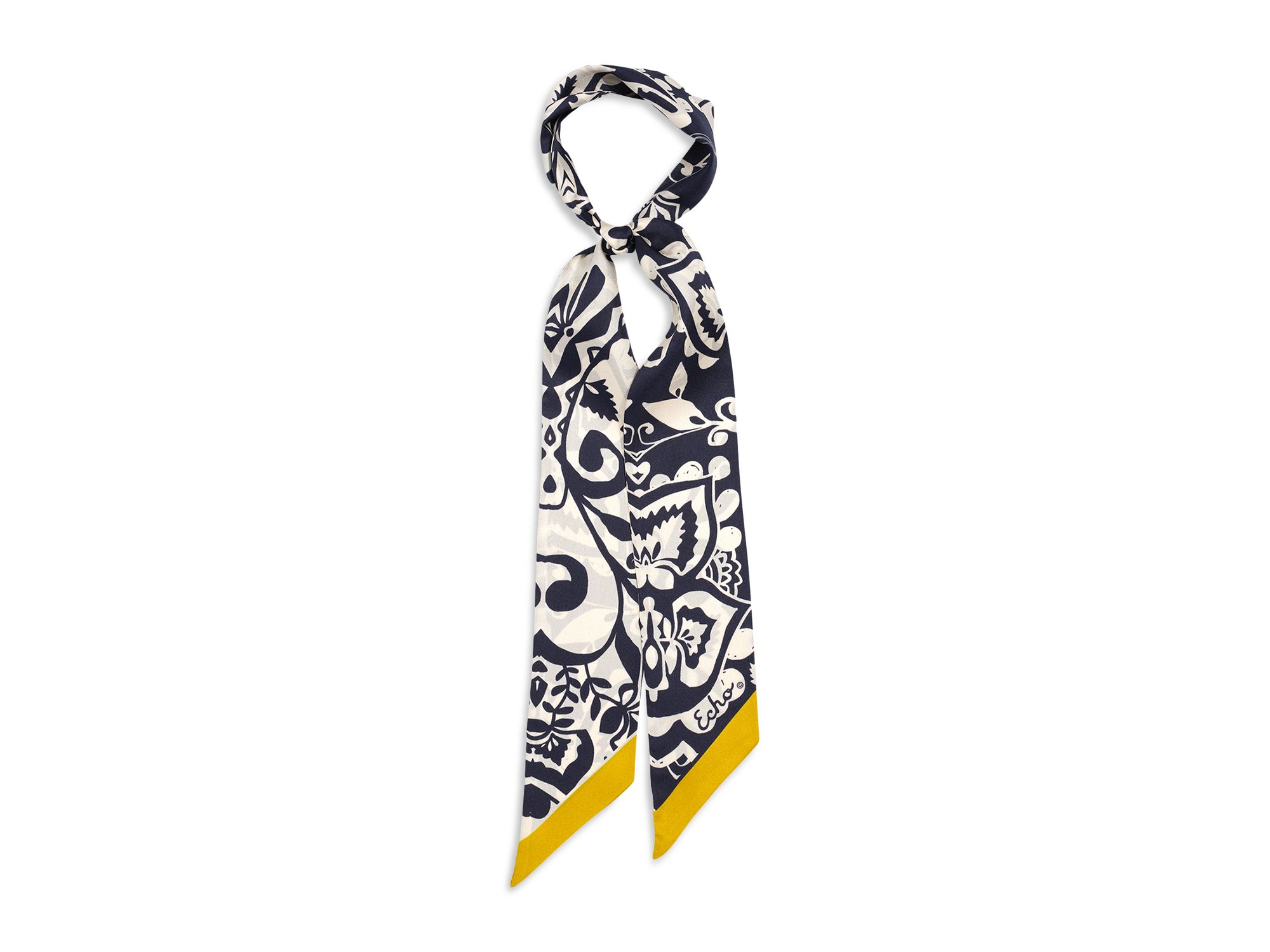 Park Paisley Silk Ribbon Scarf - Image 1