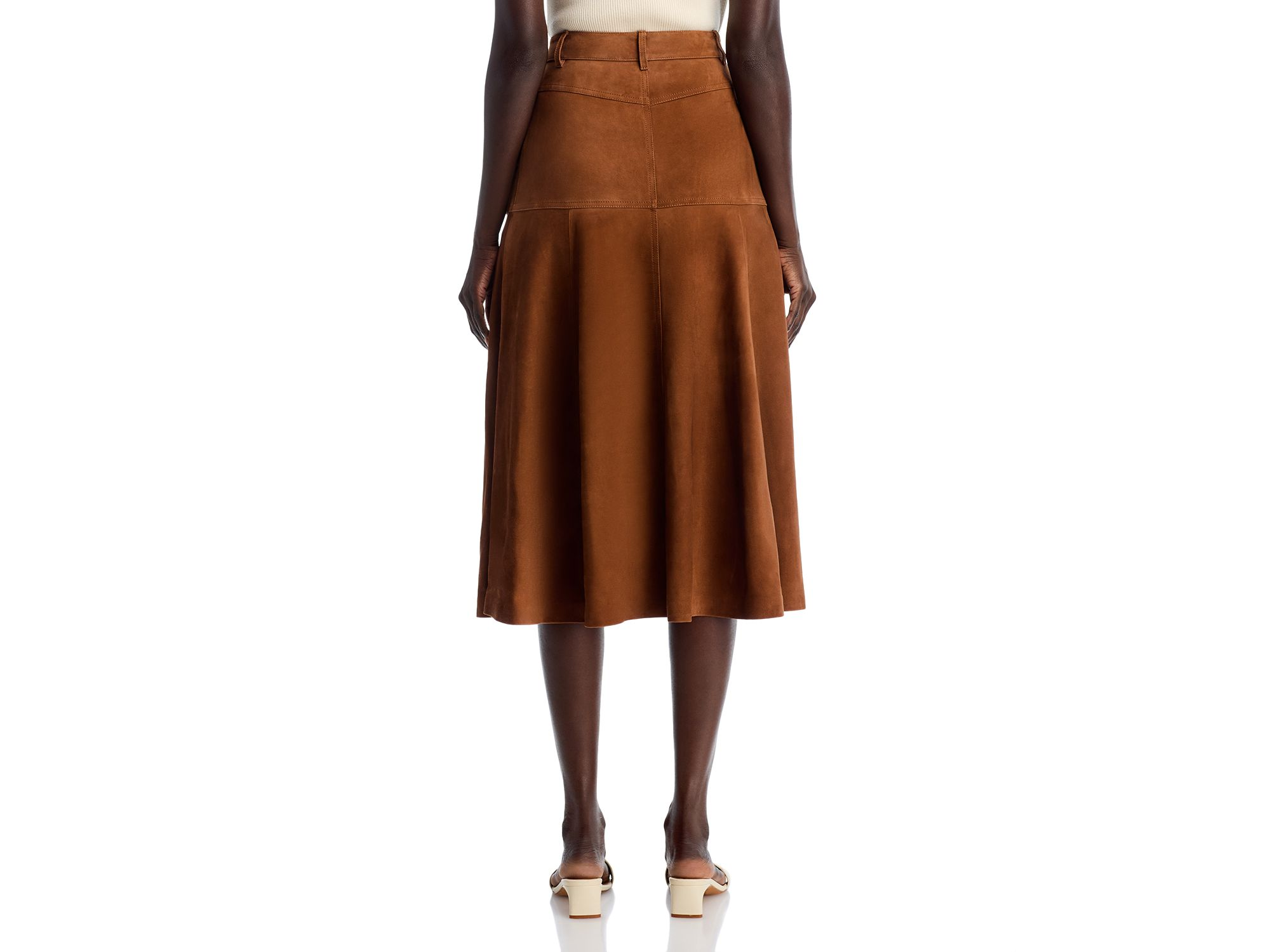 Matty Suede Skirt — Image 3