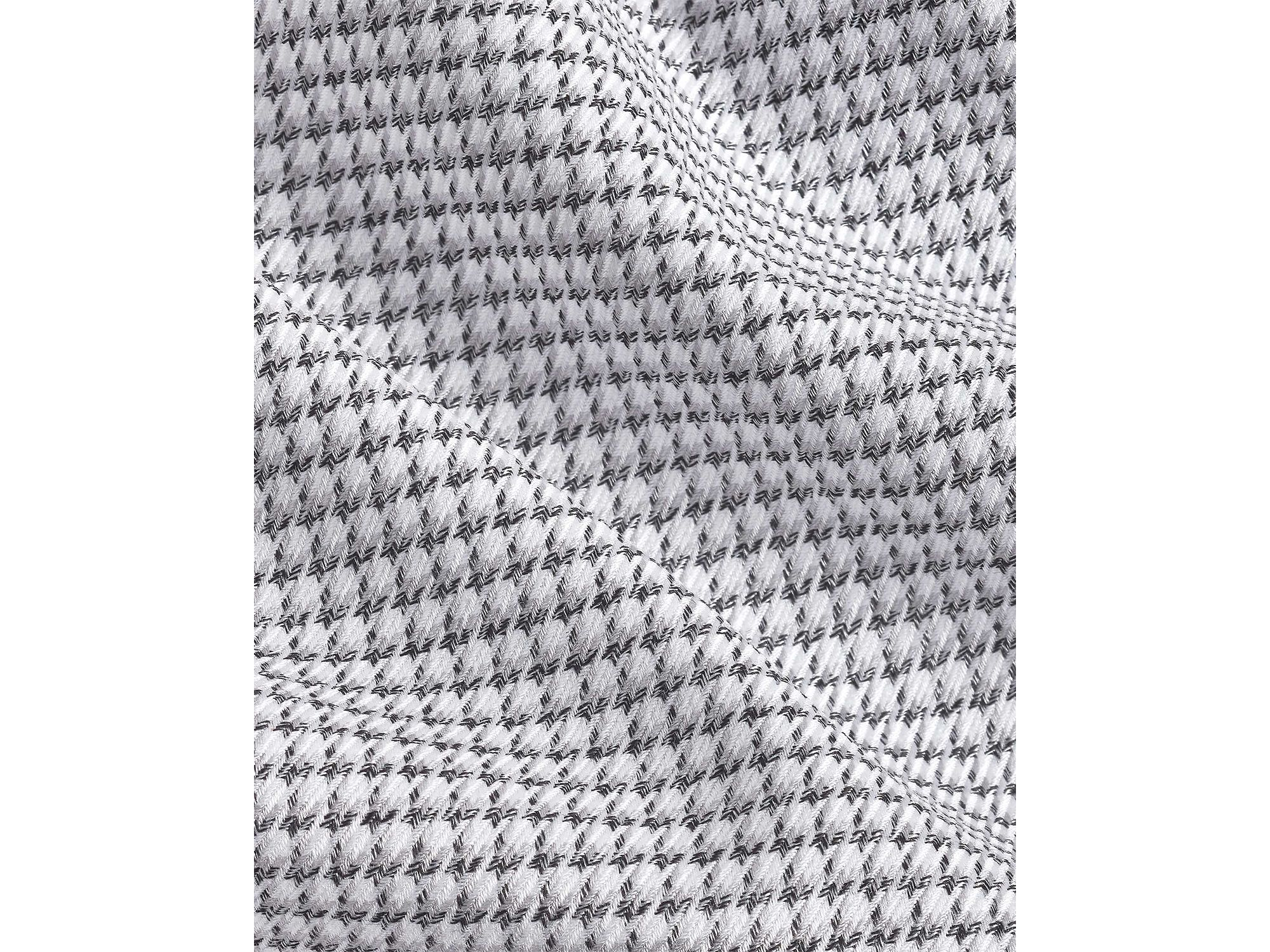 Trim Fit Micro Twill Check Dress Shirt — Image 3