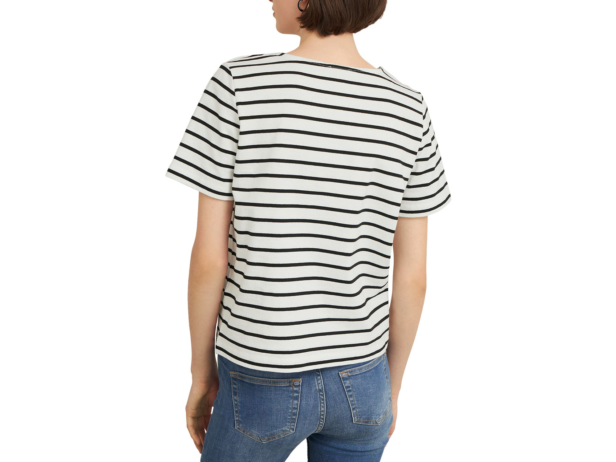 Bethan Striped Crewneck Top — Image 4