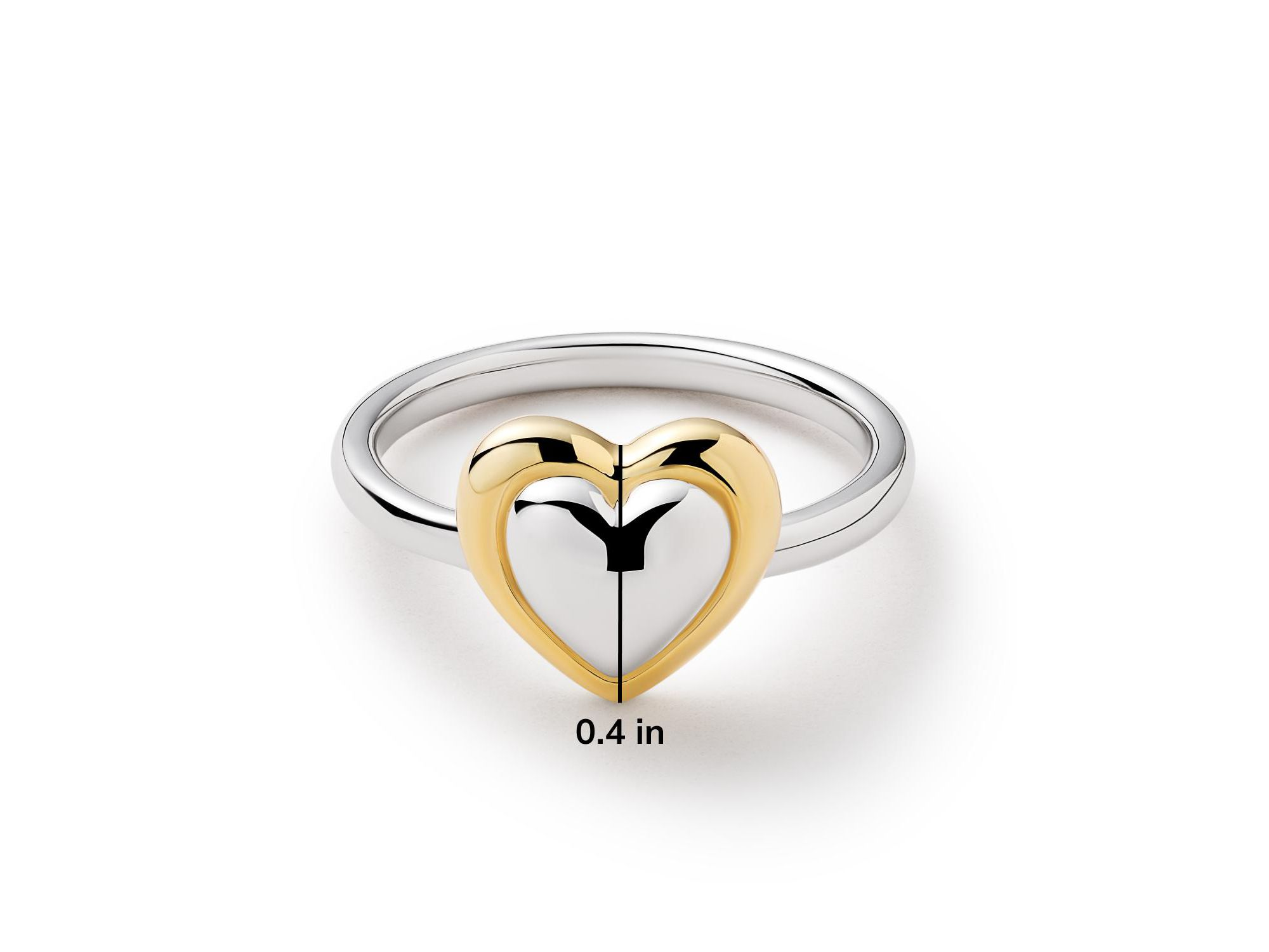 Camelia Heart Ring — Image 4